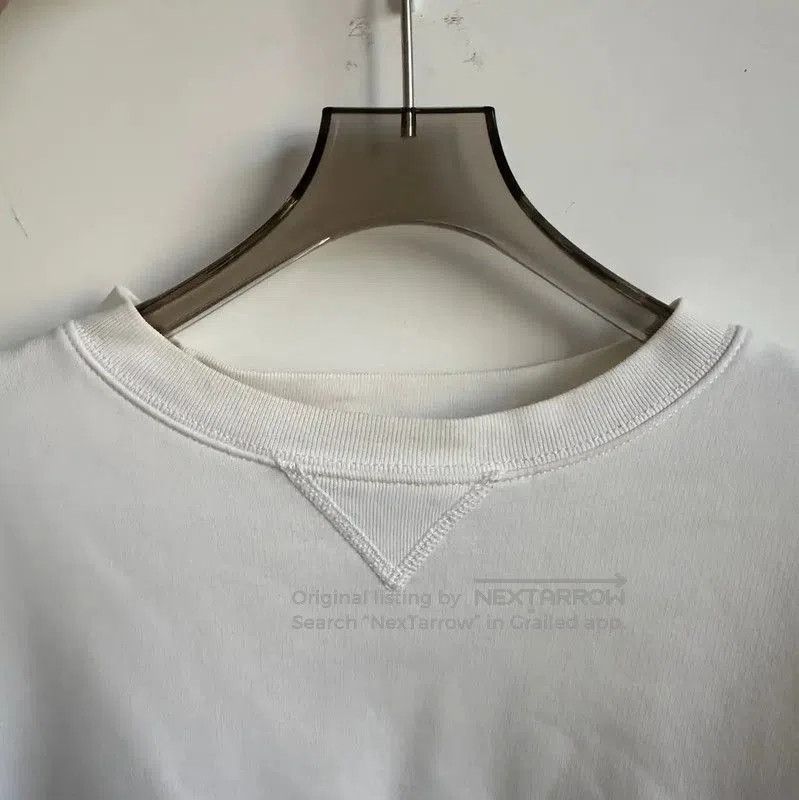 Burberry Burberry White Cotton Women's Sweatshirt. Size S / US 4 / IT 40 - 3 Thumbnail
