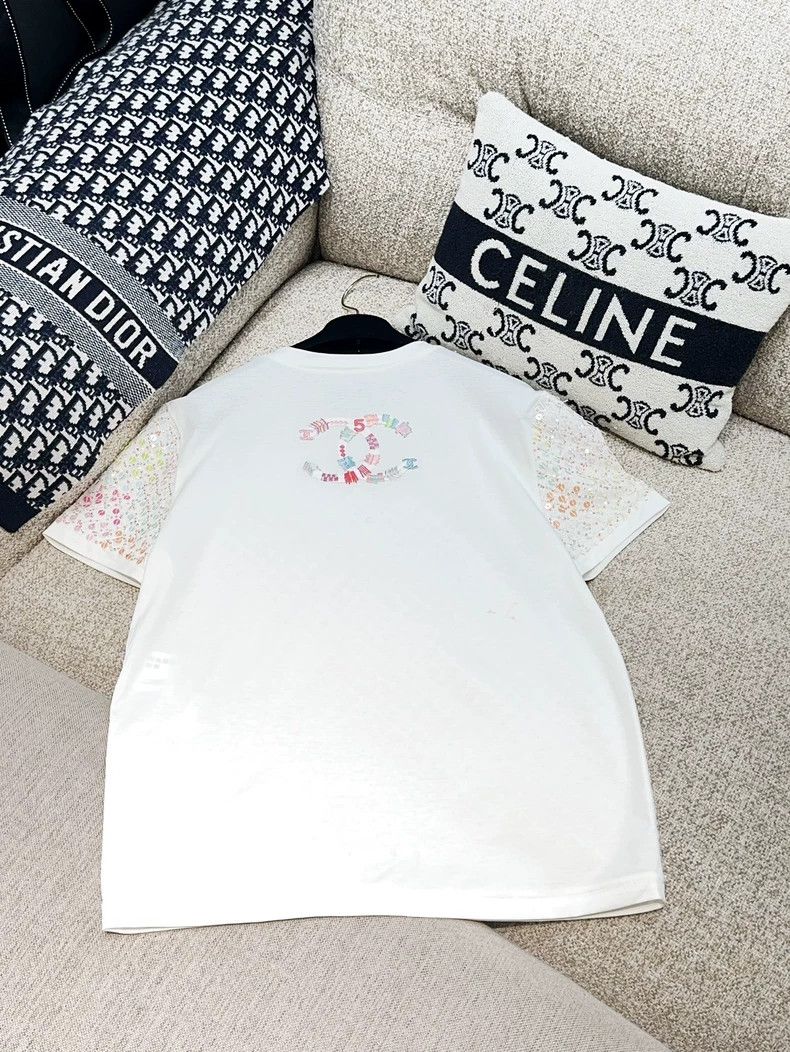 Chanel Chanel Beach series spring and summer show white heavy ind Size S / US 4 / IT 40 - 3 Thumbnail