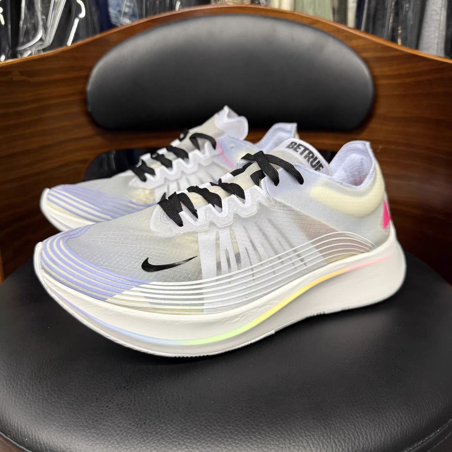 Nike Nike zoom fly1 Marathon Running Shoes K15 Size US 8 / EU 41 - 1 Thumbnail