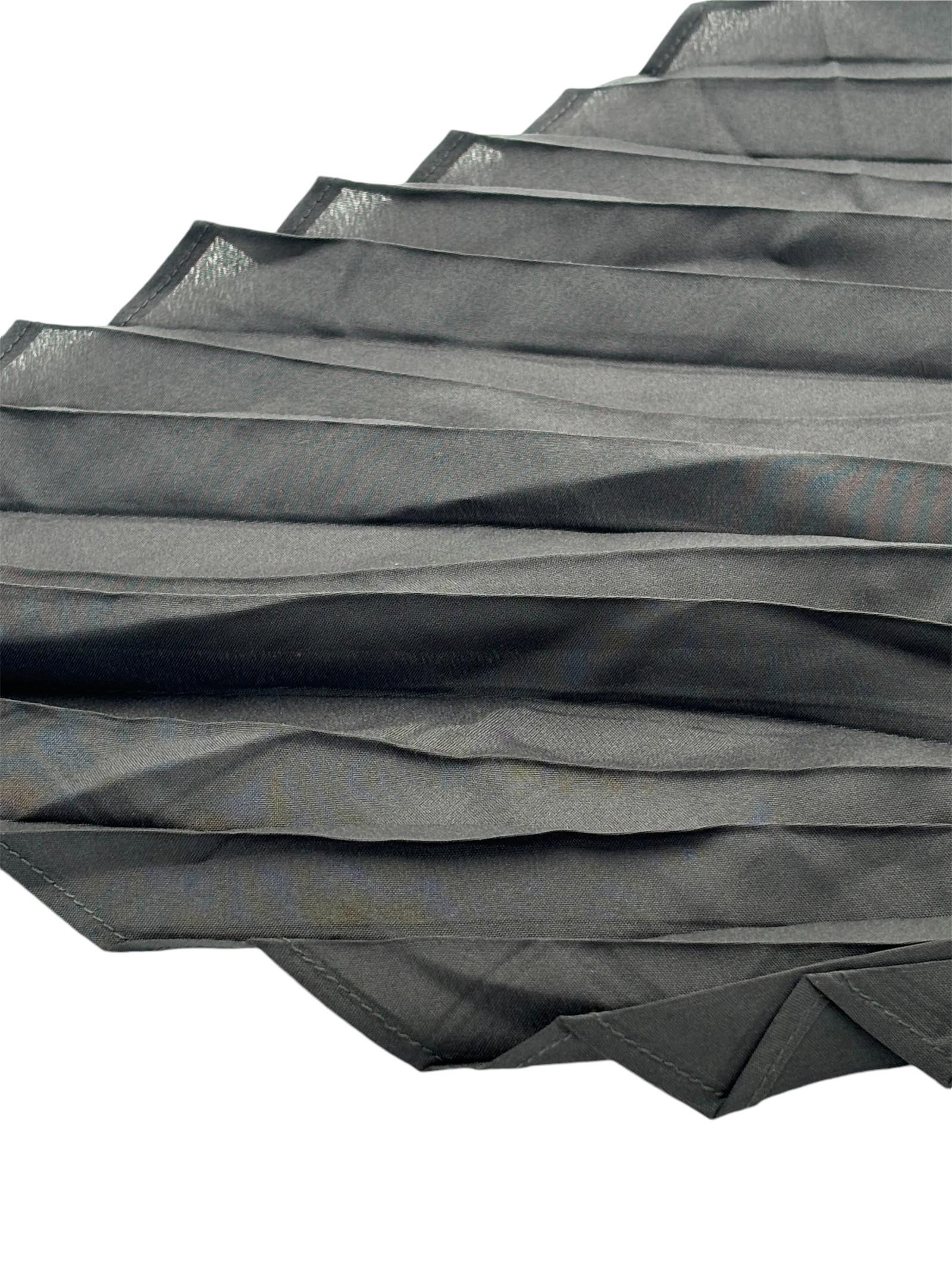 Designer MARIE SAINT PIERRE Ruffled Black Scarf Size ONE SIZE - 3 Thumbnail