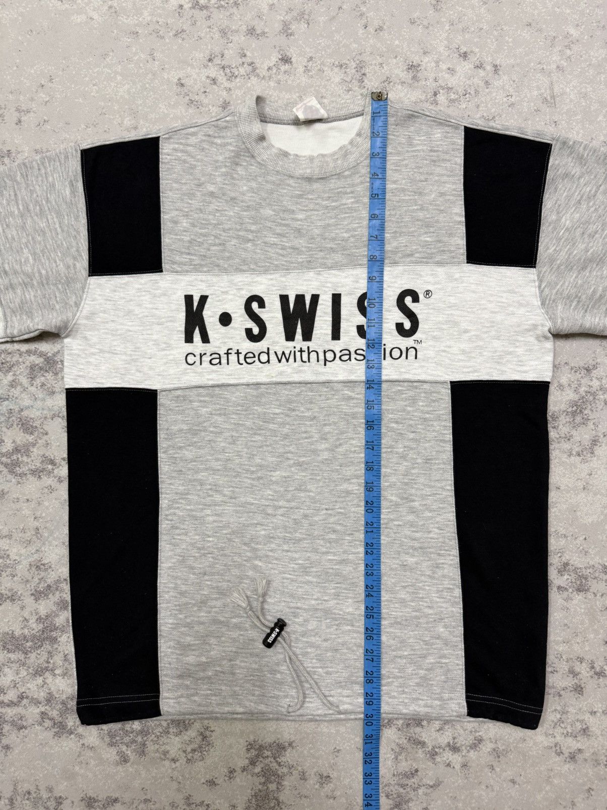 K-Swiss Vintage K-Swiss Biglogo Sweatshirt Size US L / EU 52-54 / 3 - 15 Thumbnail