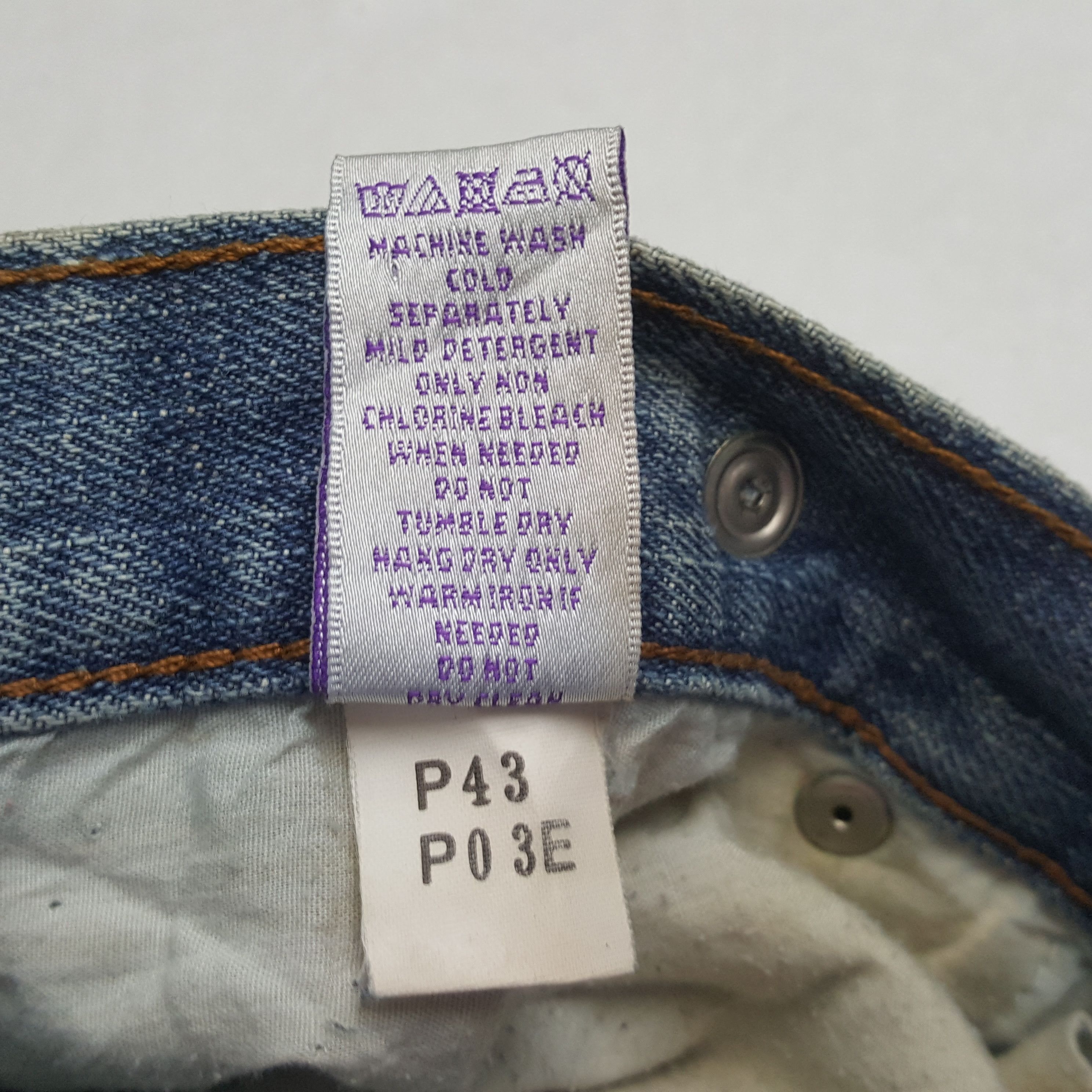 Prps Prps Fashion Streetwear Style Jeans RR11 Size US 36 / EU 52 - 14 Thumbnail