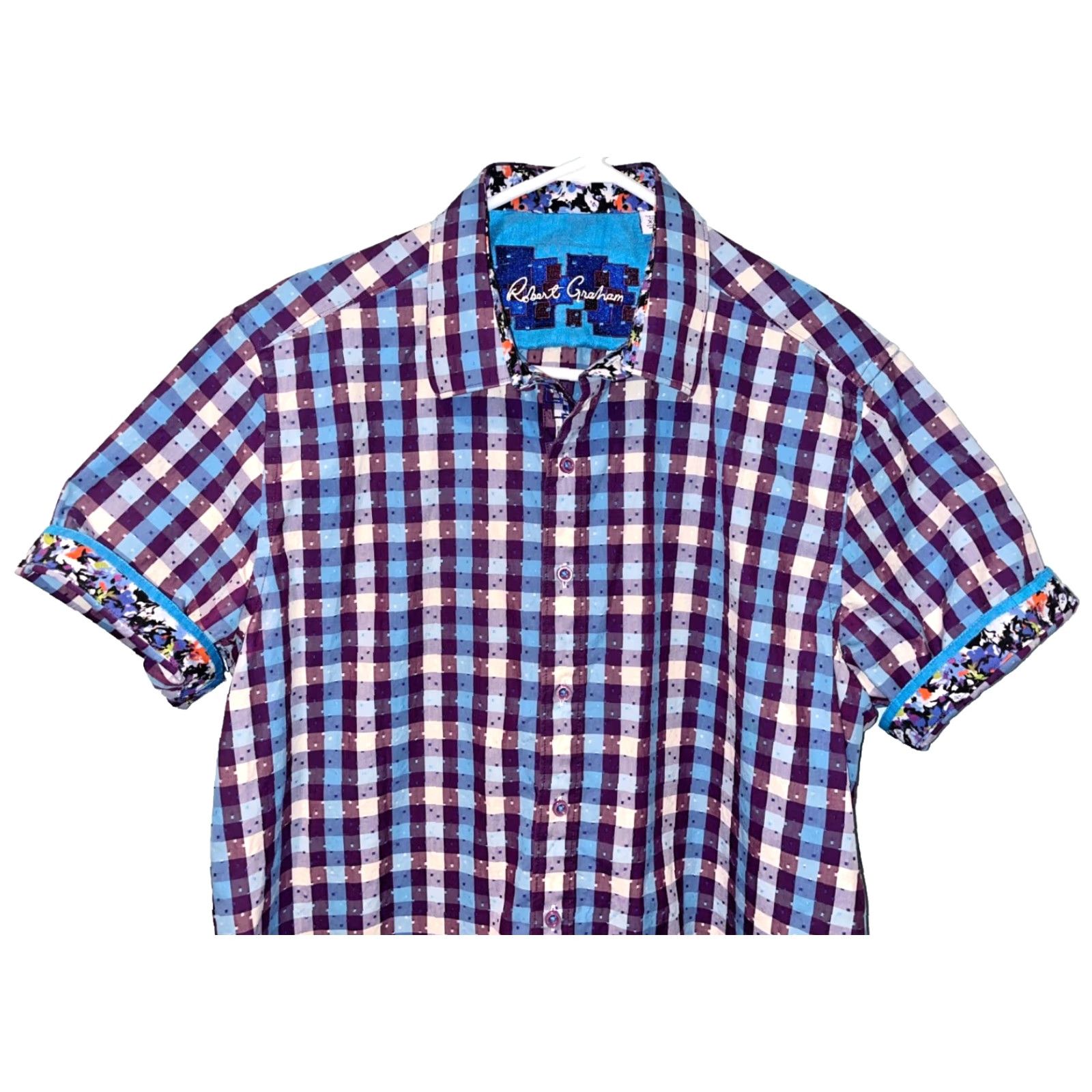 Robert Graham VINTAGE? Size US XL / EU 56 / 4 - 4 Thumbnail