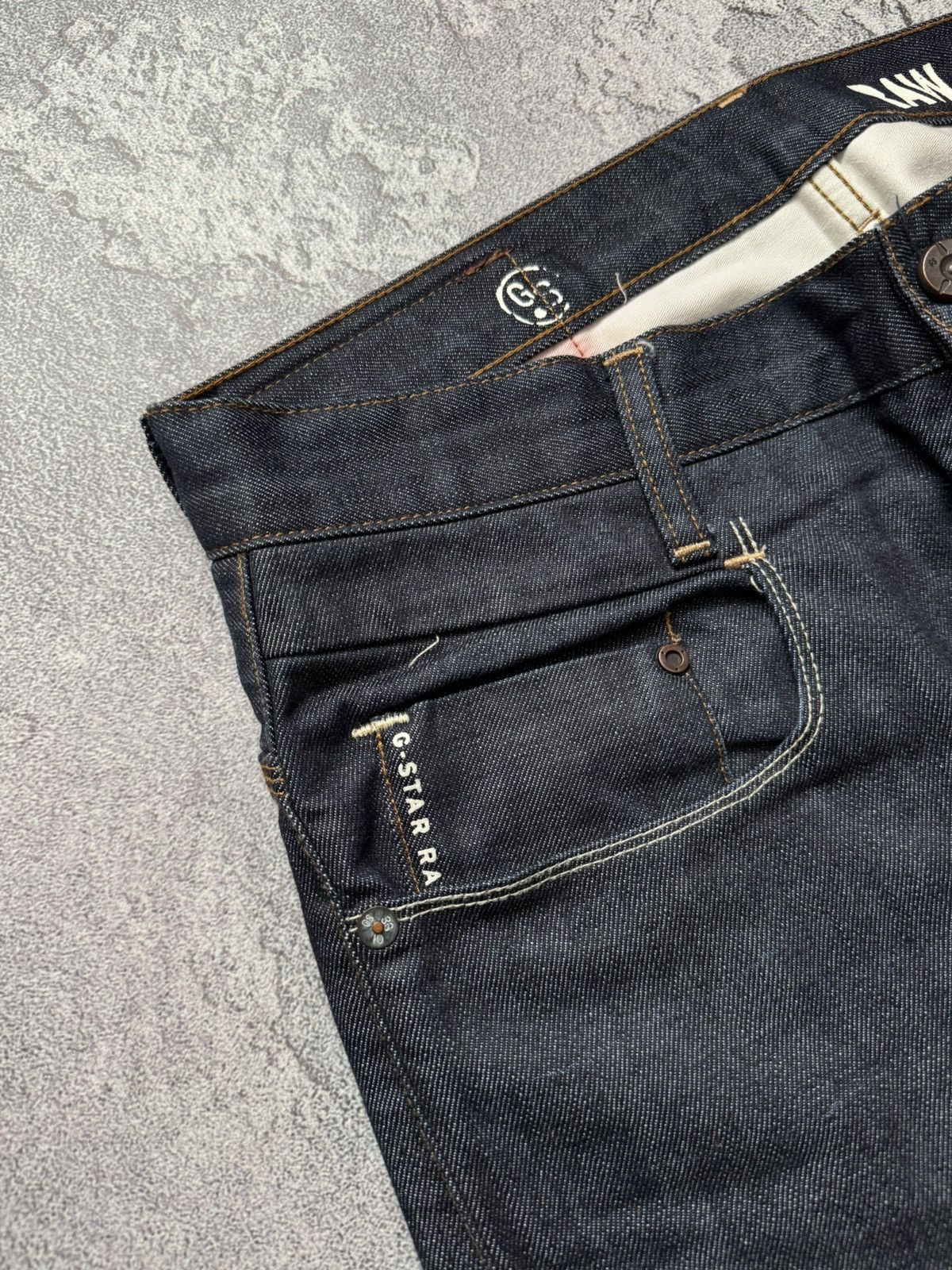 G-Star × Japanese Brand G star raw 34/30 new radar tapered breach embro denim pant Size US 34 / EU 50 - 10 Thumbnail