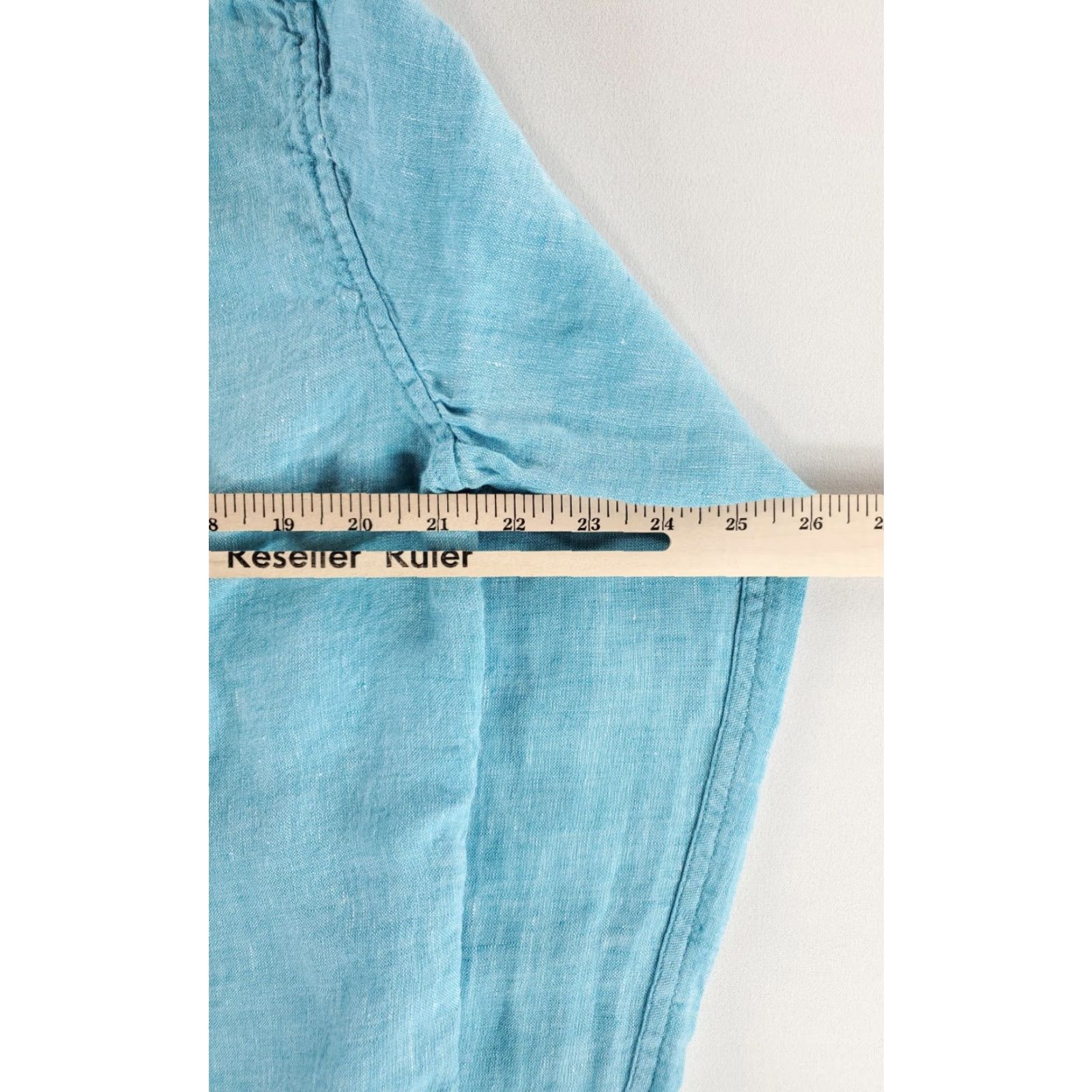 J.Crew J.CREW Slim Button Down Shirt Long Sleeve 100% Linen Light Blue Mens L Blue Shirt Mens Long Sleeve Slim Button-Down Linen 100% Linen SV Size US L / EU 52-54 / 3 - 4 Thumbnail