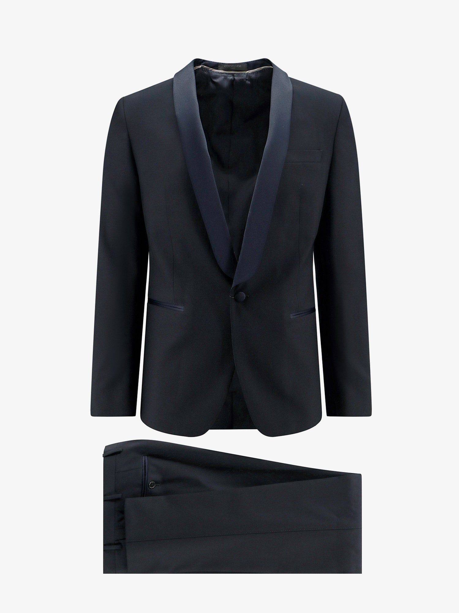 Image of Corneliani Tuxedo Man Blue Suits, Men's (Size 2XL)