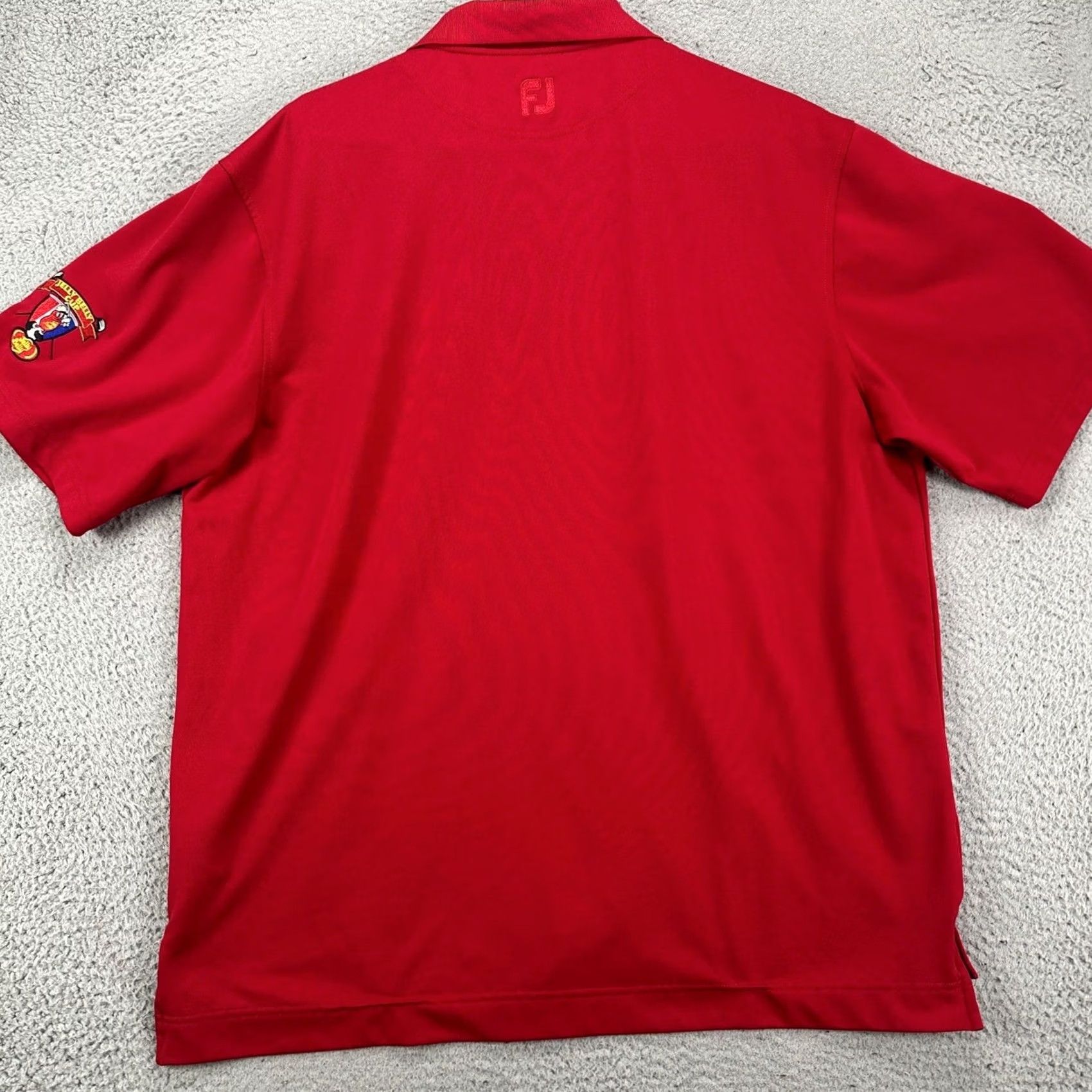 Footjoy FootJoy FJ Red Polo Shirt Adult XL RugbyComfort Golfing Logo Short Sleeve Golfing Size US XL / EU 56 / 4 - 3 Thumbnail