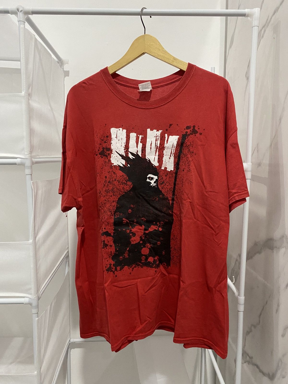 Band Tees Vintage 2000s Blackflags Blood Tshirt Size US XL / EU 56 / 4 - 2 Thumbnail