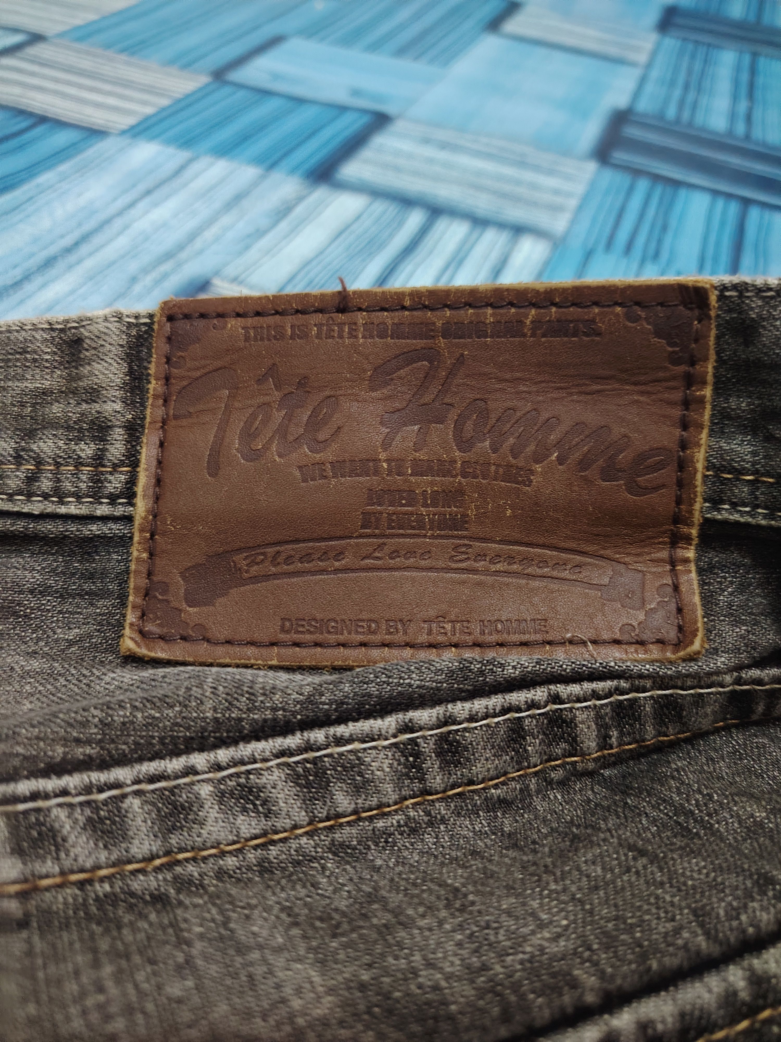Who Decides War Japan Tete Homme Grunge style Distressed denim Flared Jeans Size US 30 / EU 46 - 18 Thumbnail