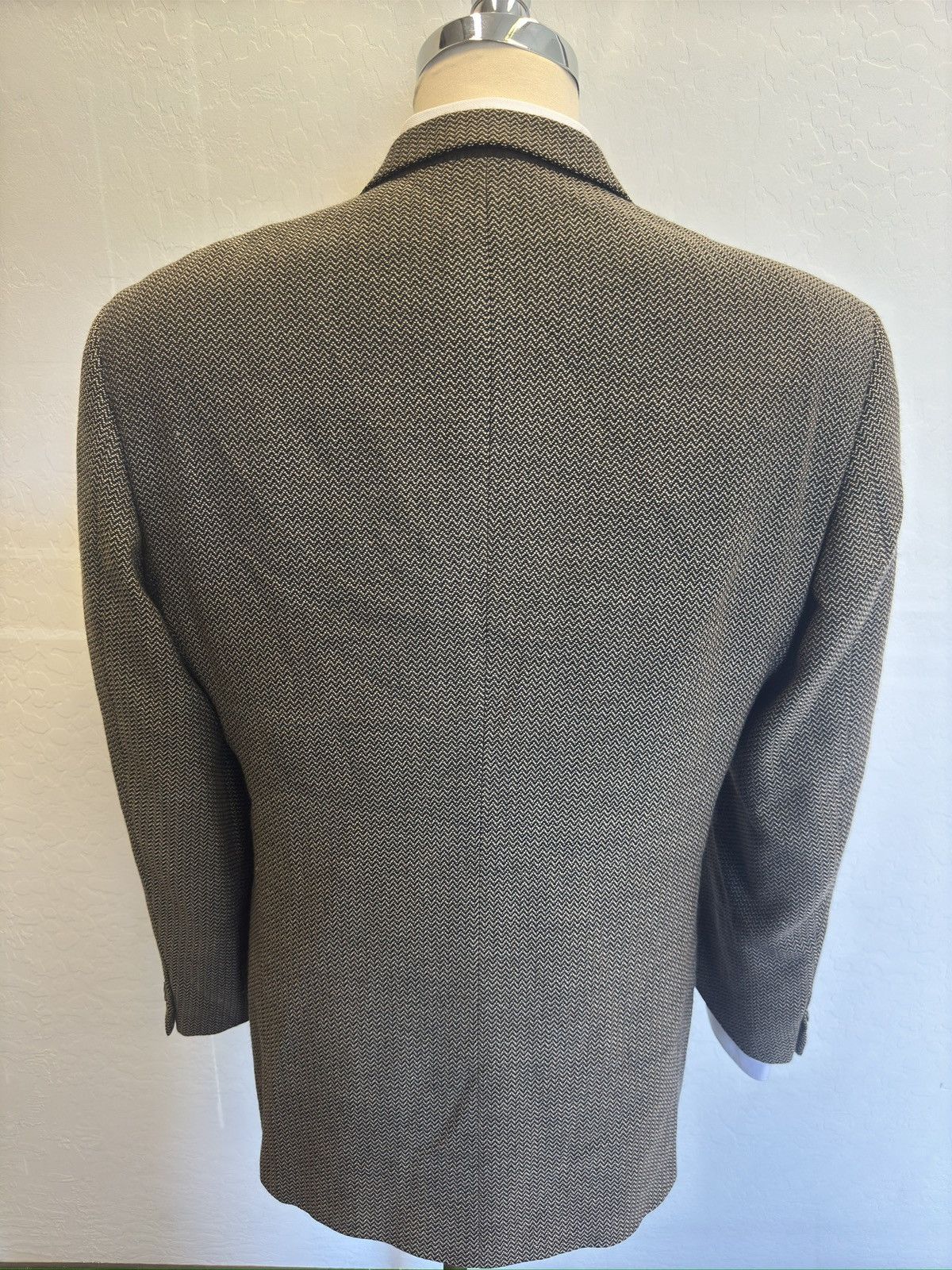Armani Collezioni ARMANI COLLEZIONI Made in Italy Wool & Cashmere Jacket Size 44R - 6 Thumbnail