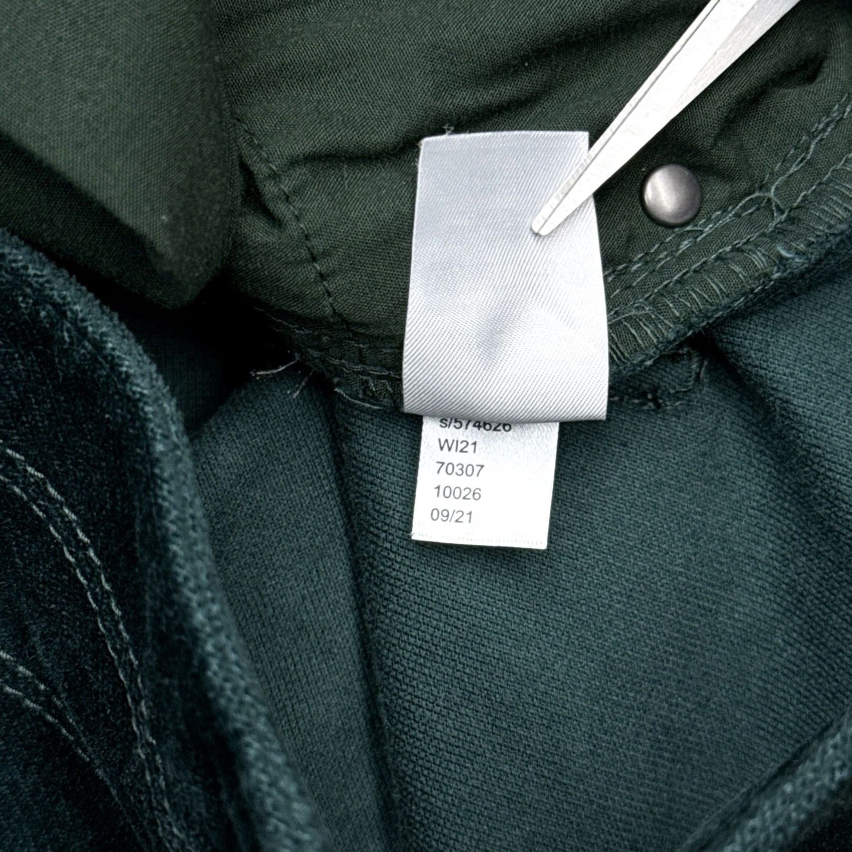 Ann Taylor Ann Taylor Pants Womens 10 Green Velvet High Rise Stretch Size 32" / US 10 / IT 46 - 5 Thumbnail