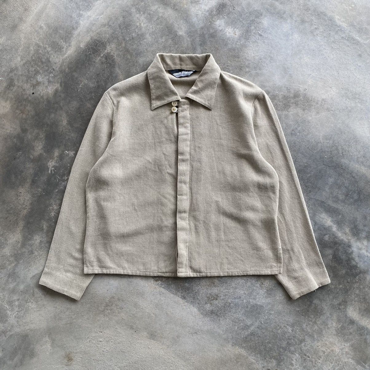 Japanese Brand × Kansai Yamamoto KANSAI PROFUMO Full Button Knit Jacket Size S / US 4 / IT 40 - 1 Thumbnail