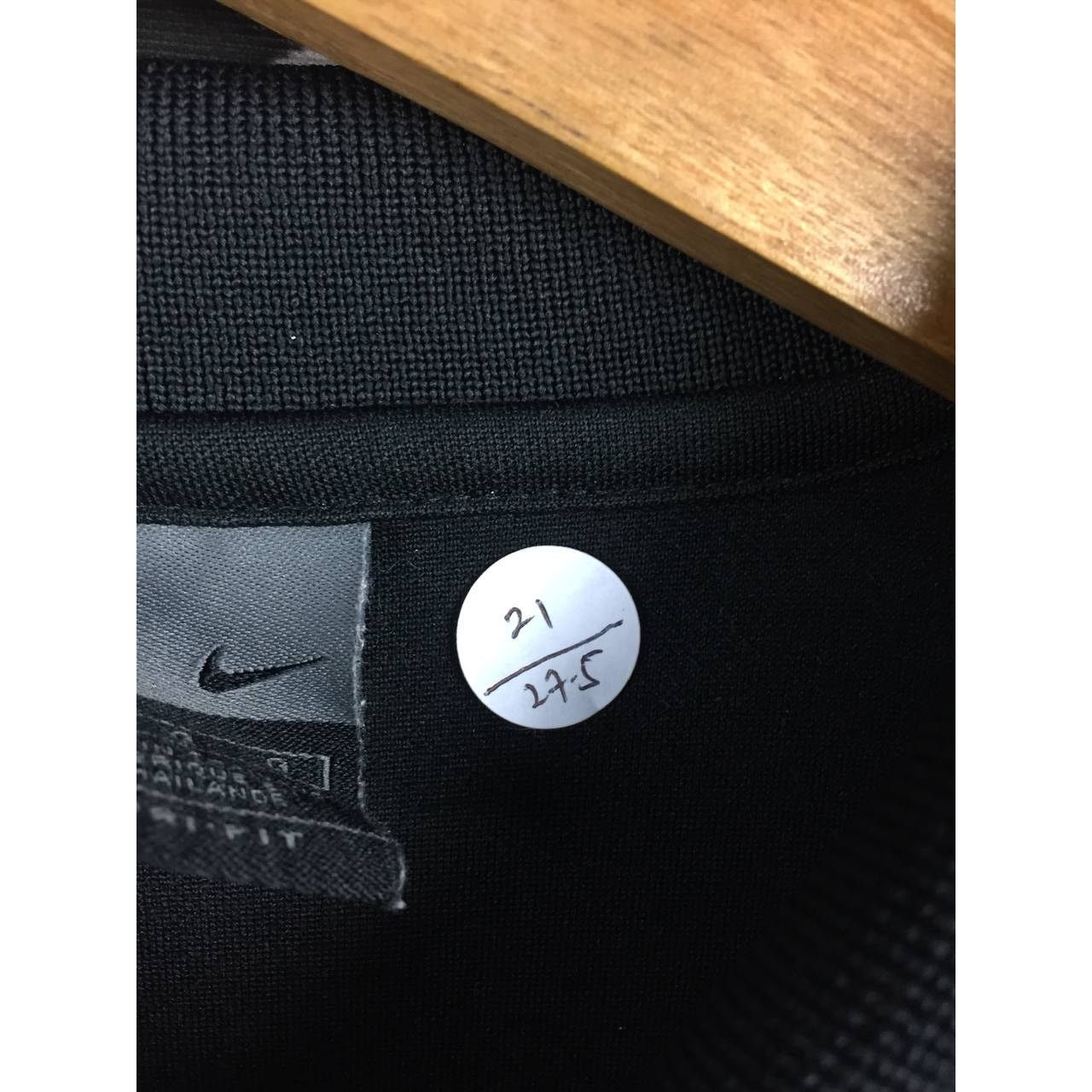 Nike × Vintage Vtg Nike Court Swoosh Logo Dri Fit Tennis Polo Tee Size US L / EU 52-54 / 3 - 14 Thumbnail