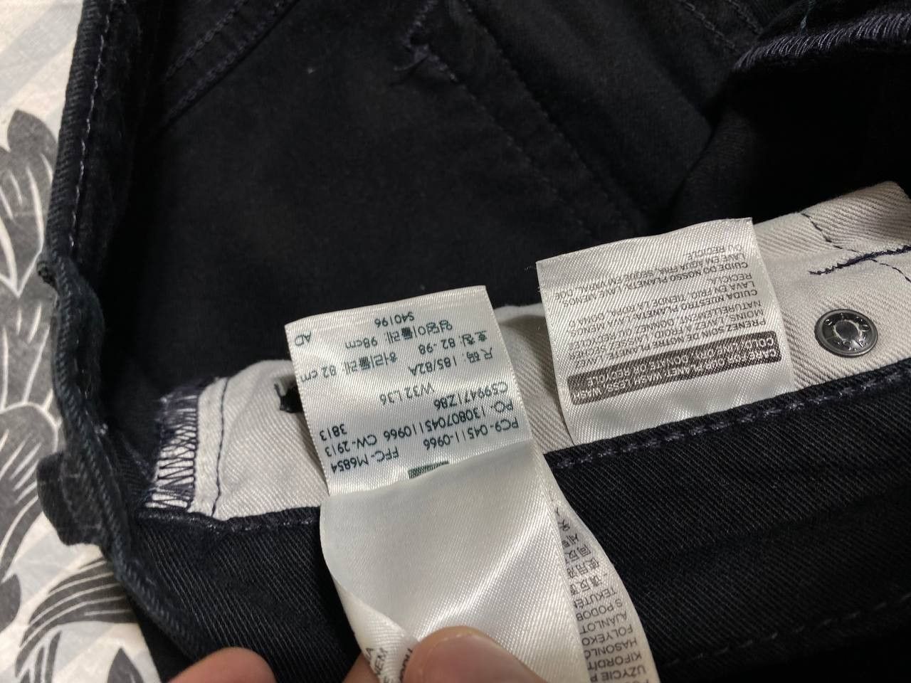Levi's × Vintage Vintage Levis 511 BLACKTAB Faded Wash Denim Size US 32 / EU 48 - 2 Thumbnail