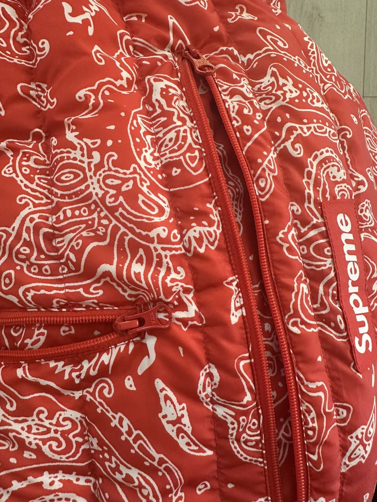Supreme VERY RARE Supreme Micro Down Half Zip Hooded Pullover (FW22) Size US M / EU 48-50 / 2 - 12 Thumbnail