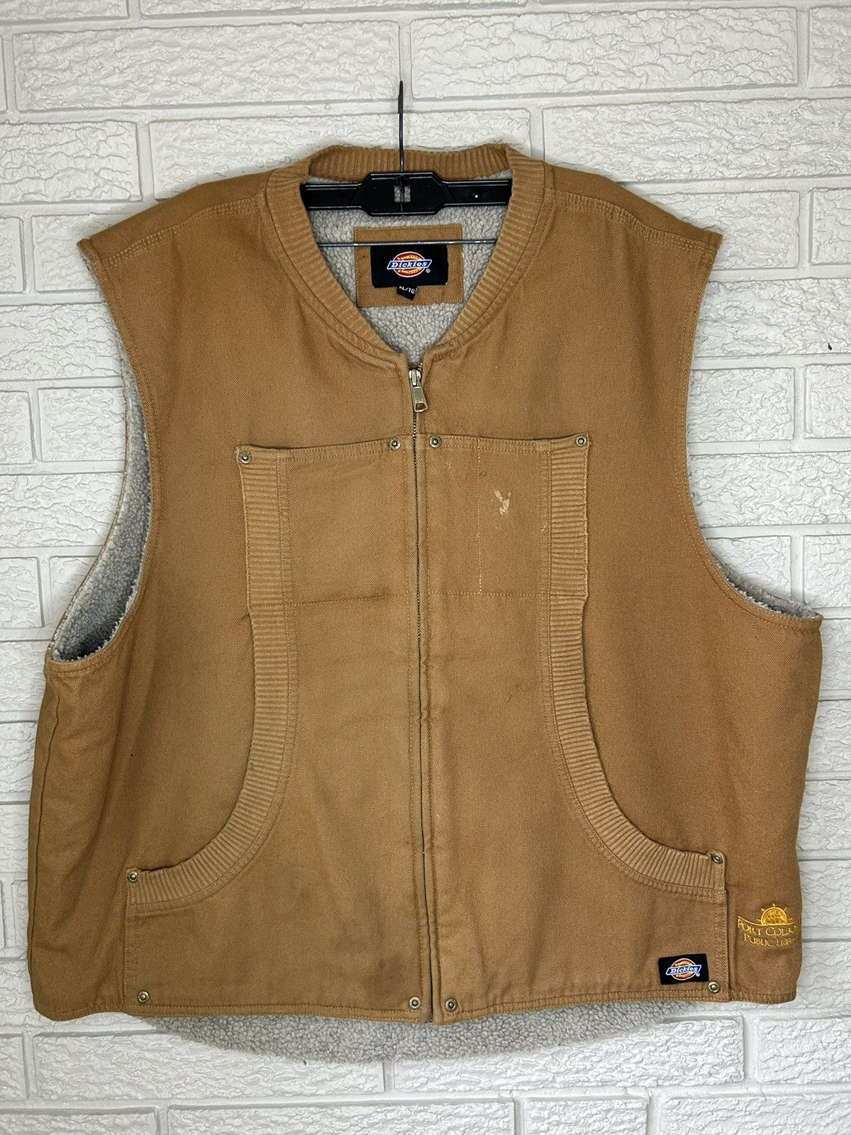 Dickies fashion sherpa lined work vest