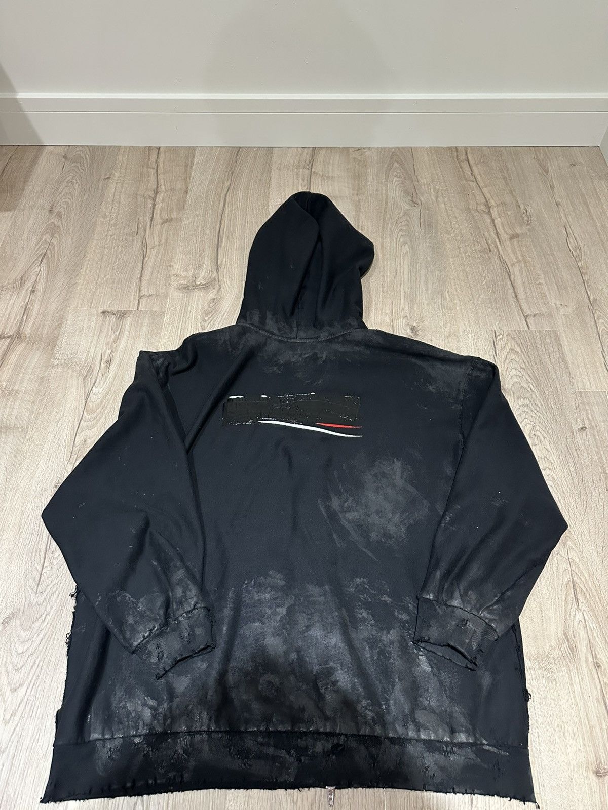 Balenciaga Balenciaga mud gaffer hoodie Size US XL / EU 56 / 4 - 5 Thumbnail