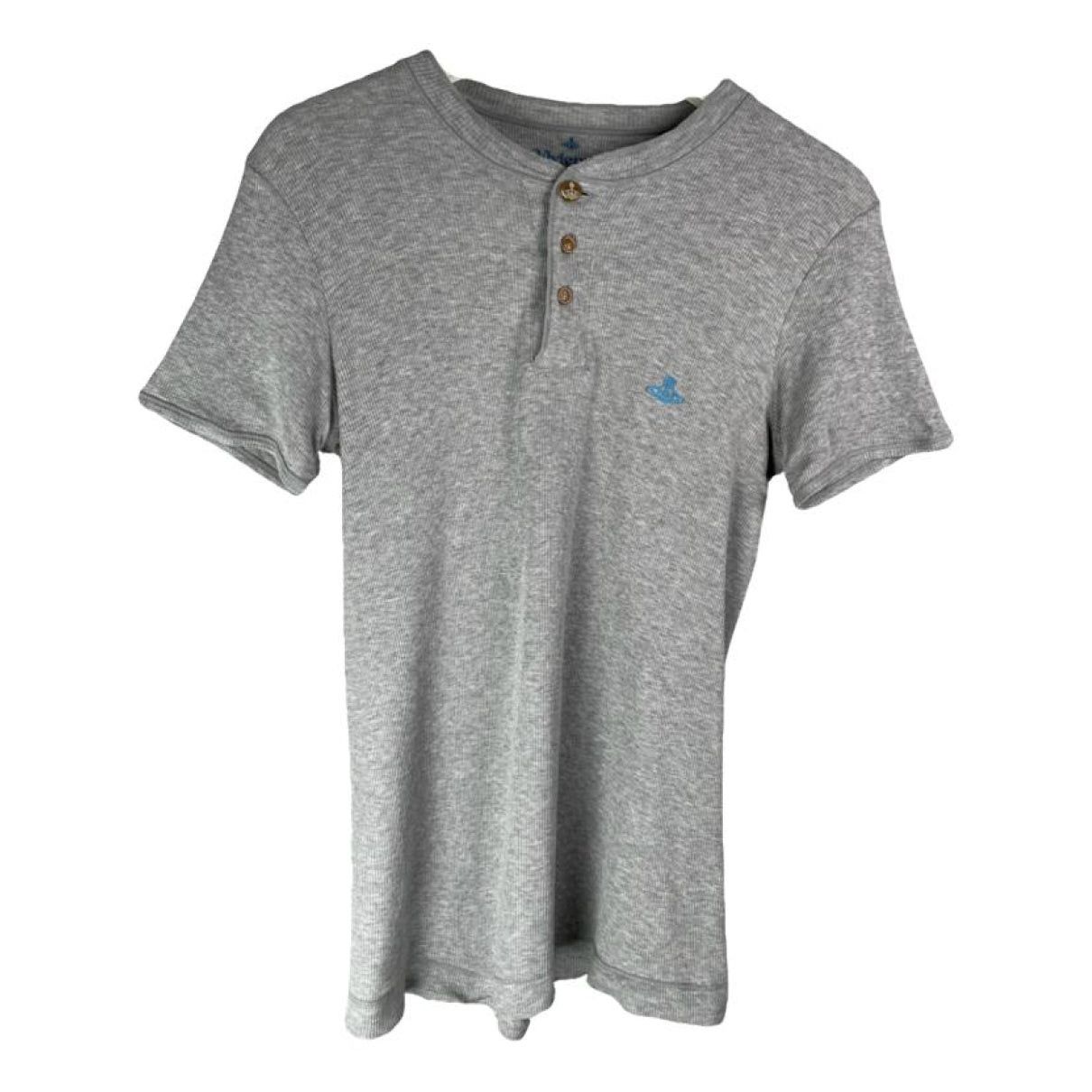 Vivienne Westwood Grey Cotton Top Size M / US 6-8 / IT 42-44 - 1 Thumbnail