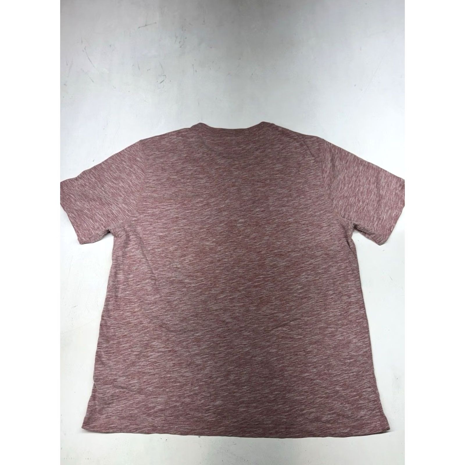 Faherty Faherty Henley Shirt Pink Heathered XL Men Short Sleeve Cotton Knit Button Modern Preppy Beach Outdoor College Summer Fall Spring Mens Size US XL / EU 56 / 4 - 5 Thumbnail
