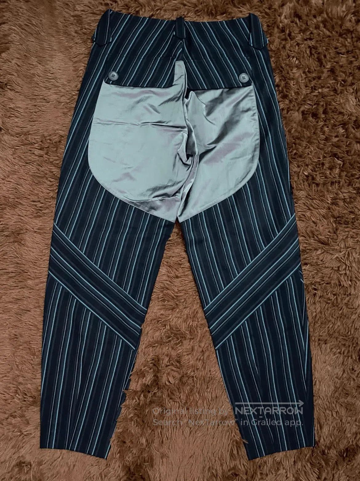 Kiko Kostadinov Sz S Kiko Kostadinov 19AW Stripes Trousers. Size US 30 / EU 46 - 2 Thumbnail