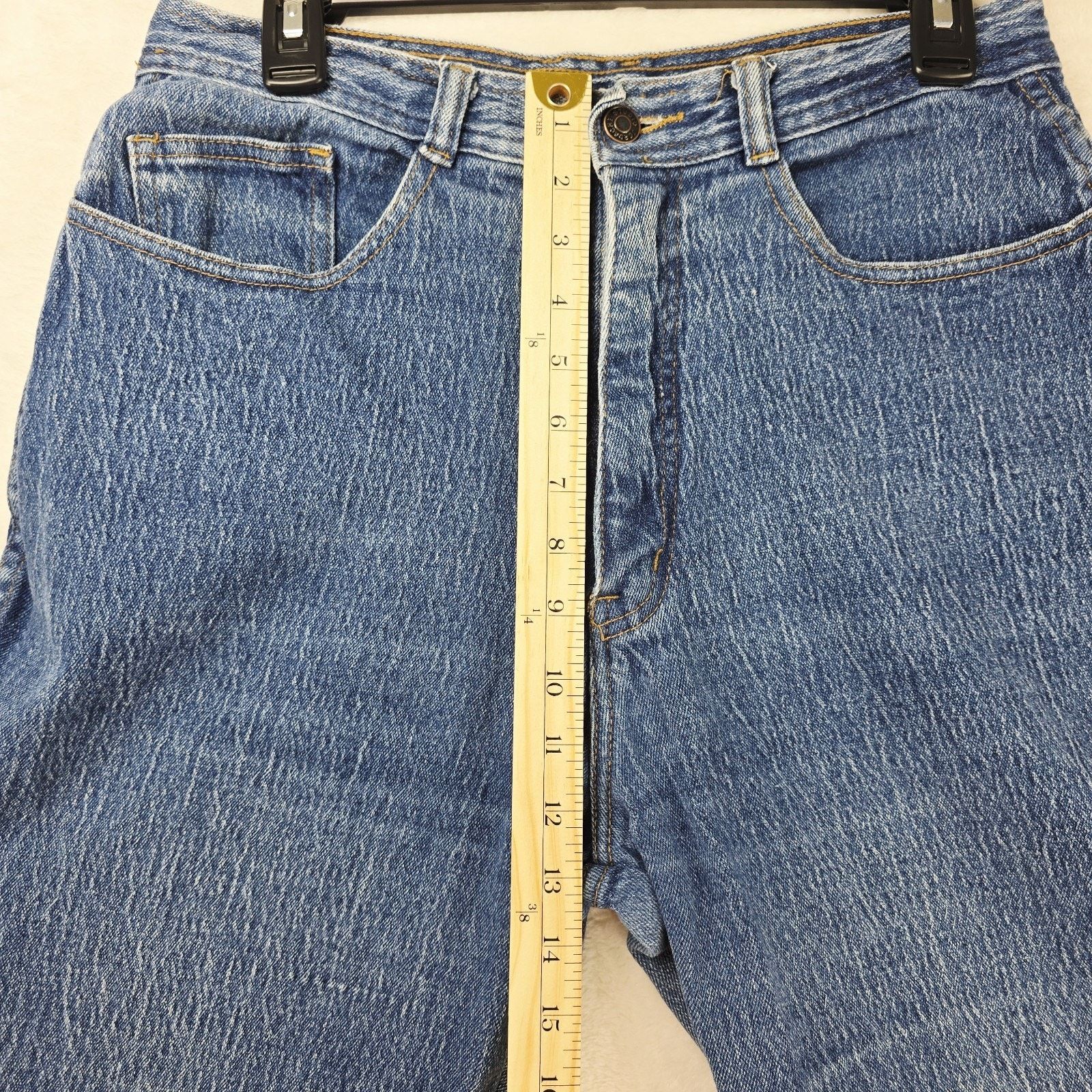 Jordache Vintage Jordache Studios Bareback Jeans Womens 16 30x29 Size 38" / US 16 / IT 52 - 13 Thumbnail