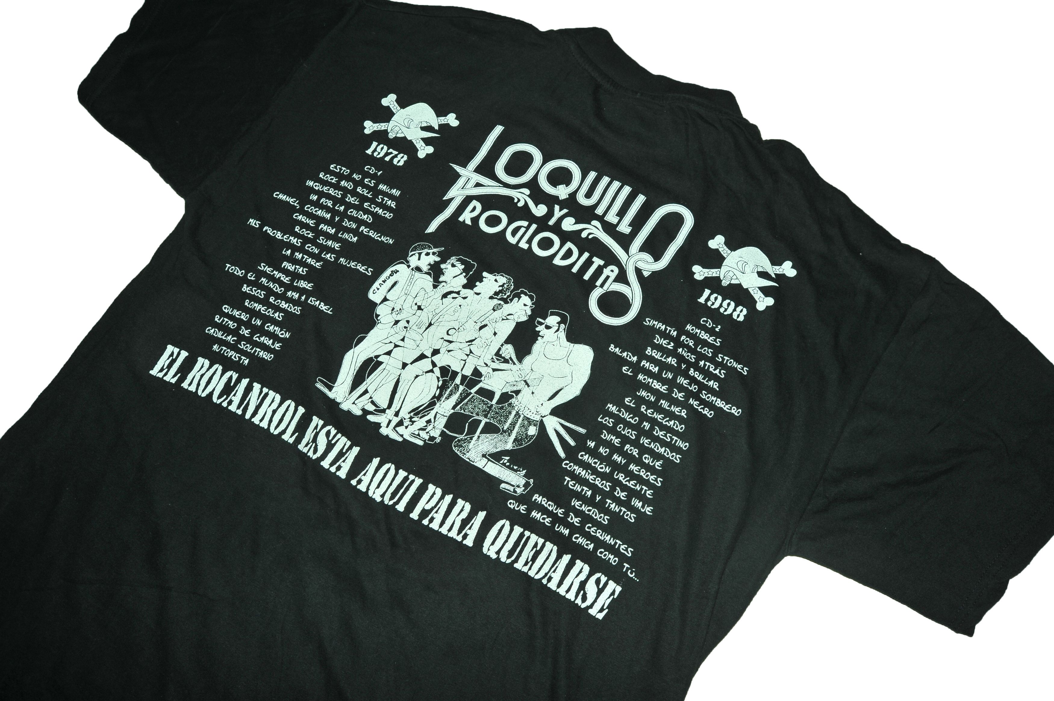 Vintage Vintage 1998 Loquillo Y Trogloditas 20 Years Anniversary Tee Size US L / EU 52-54 / 3 - 4 Thumbnail