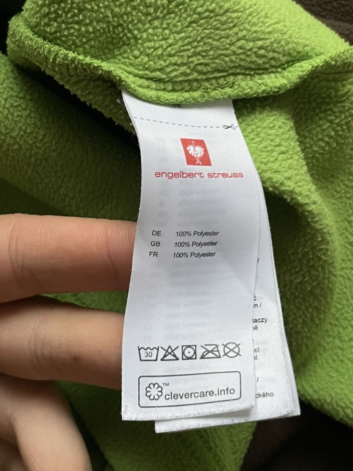 Japanese Brand × Vintage Strauss workwear fleece Size US M / EU 48-50 / 2 - 10 Thumbnail