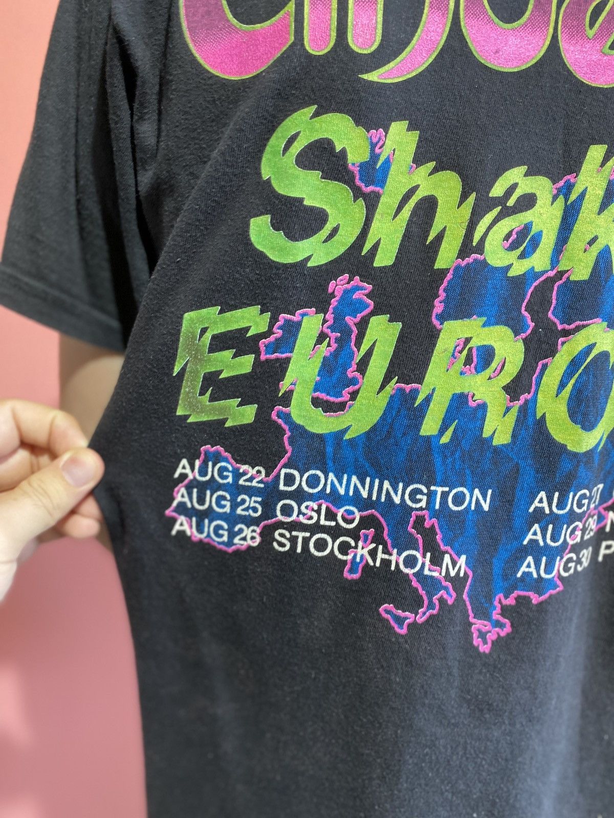 Band Tees Cinderella Europe tour vintage rock shirt tee shakes Size US M / EU 48-50 / 2 - 4 Thumbnail