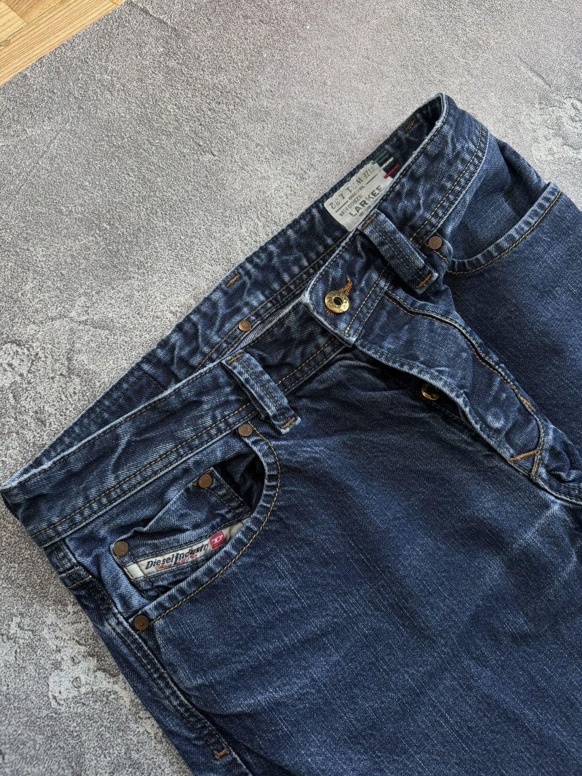 Diesel Diesel 31/32 Larkee denim pants jeans trousers y2k casual Size US 31 - 10 Thumbnail