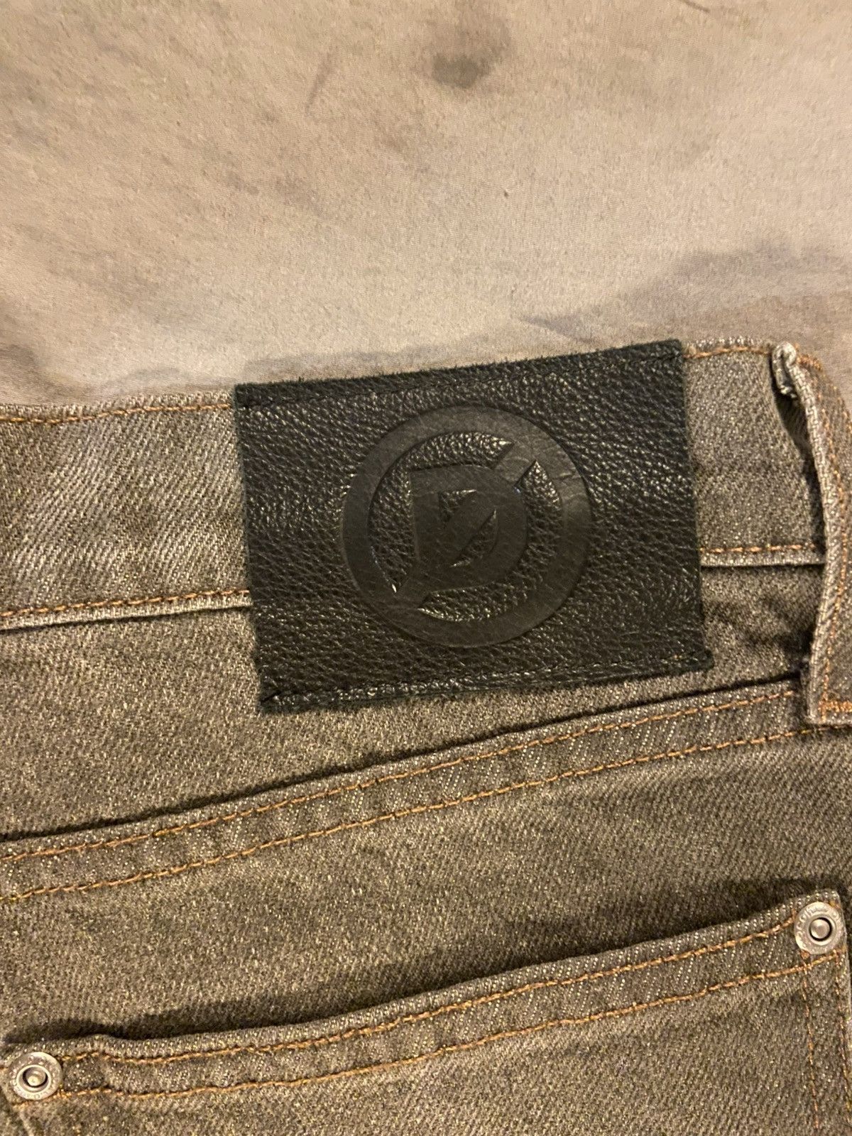 Vintage DISCONTD bistre baggy denim Size US 30 / EU 46 - 3 Thumbnail