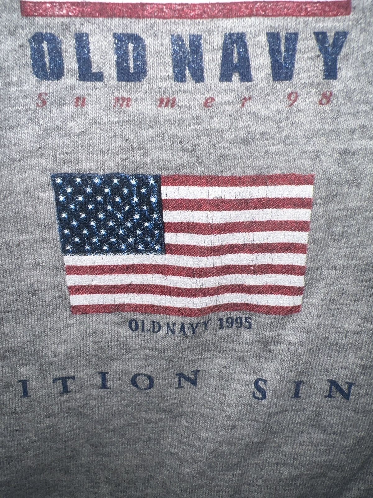 Old Navy Old Navy Flag Tee Size US XXL / EU 58 / 5 - 4 Thumbnail
