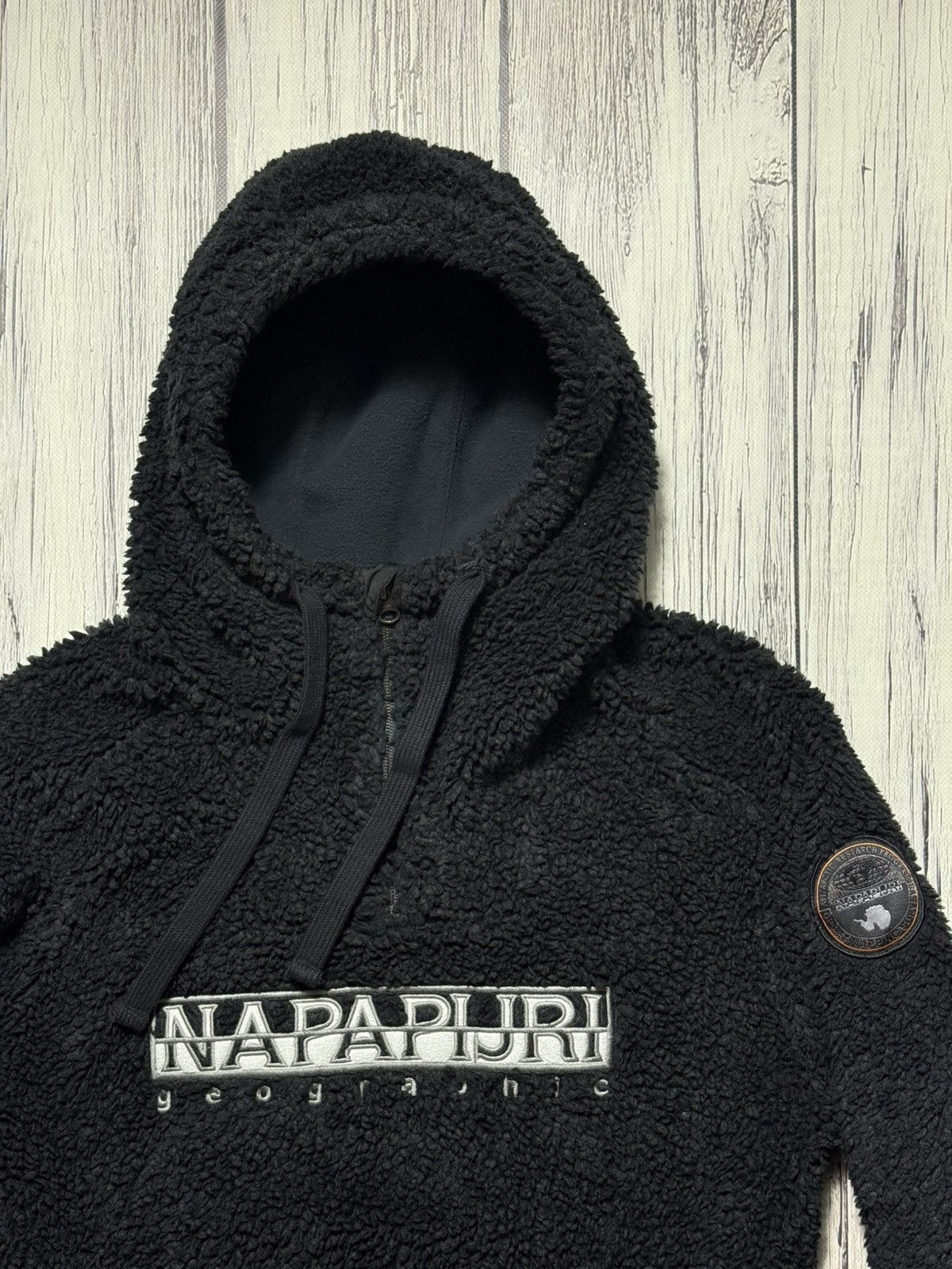 Napapijri Napapijri jacket sherpa anorak original m size fleece Size US M / EU 48-50 / 2 - 2 Thumbnail