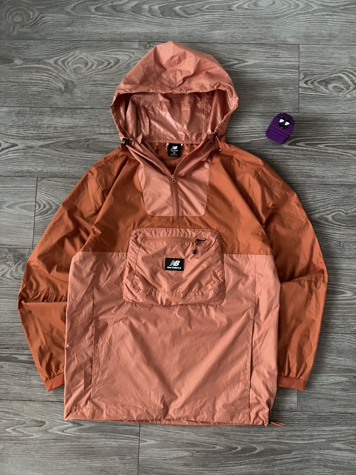 New Balance New Balance Athletics Terrain Packable Shoulder Bag Anorak Size US M / EU 48-50 / 2 - 2 Thumbnail