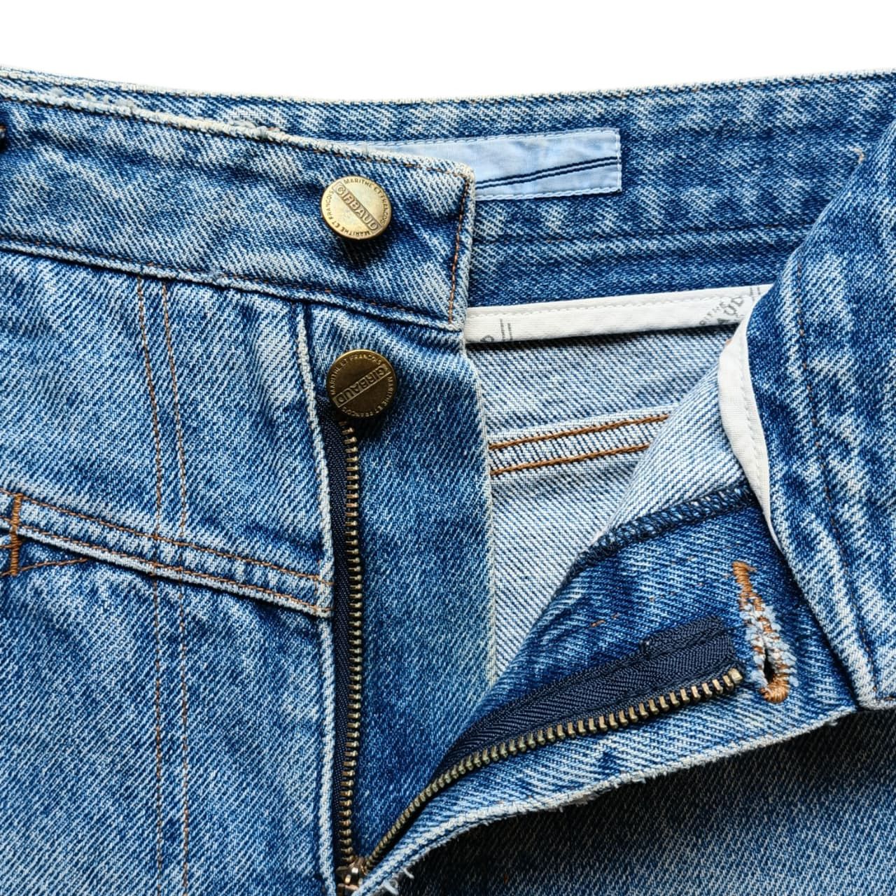 Marithe + Francois Girbaud Rare Marithe Francois Girbaud Blue Wash Denim Jeans Size US 29 - 4 Thumbnail