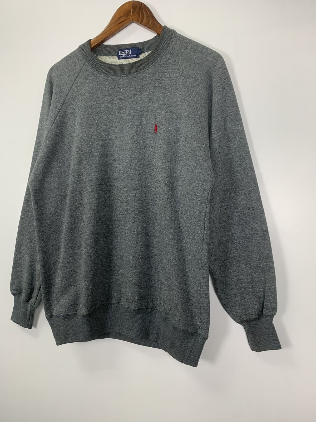Vintage Vintage Polo Ground Sweatshirt Size US L / EU 52-54 / 3 - 5 Thumbnail