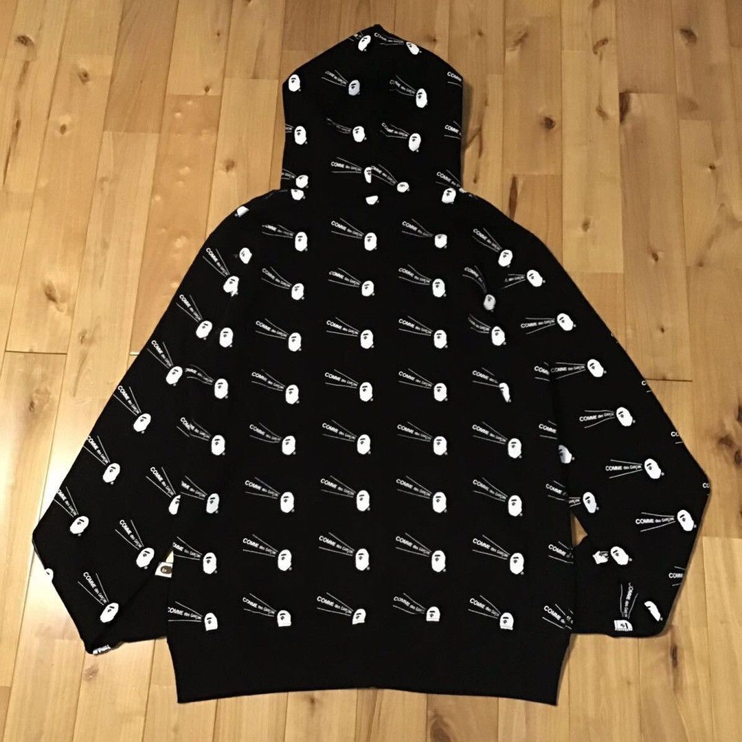 Bape × Comme des Garcons 🔥CDG Osaka limited🔥 Comme des Garcons BAPE full zip hoodie Size US XL / EU 56 / 4 - 3 Thumbnail