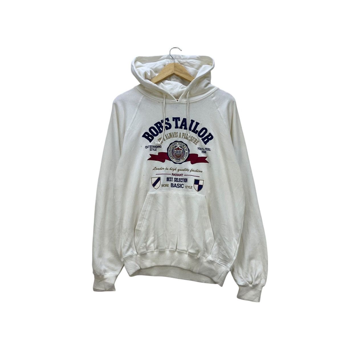 Japanese Brand Vintage Eastboy Embroidered Big Logo Hooded Pullover Size US M / EU 48-50 / 2 - 1 Thumbnail