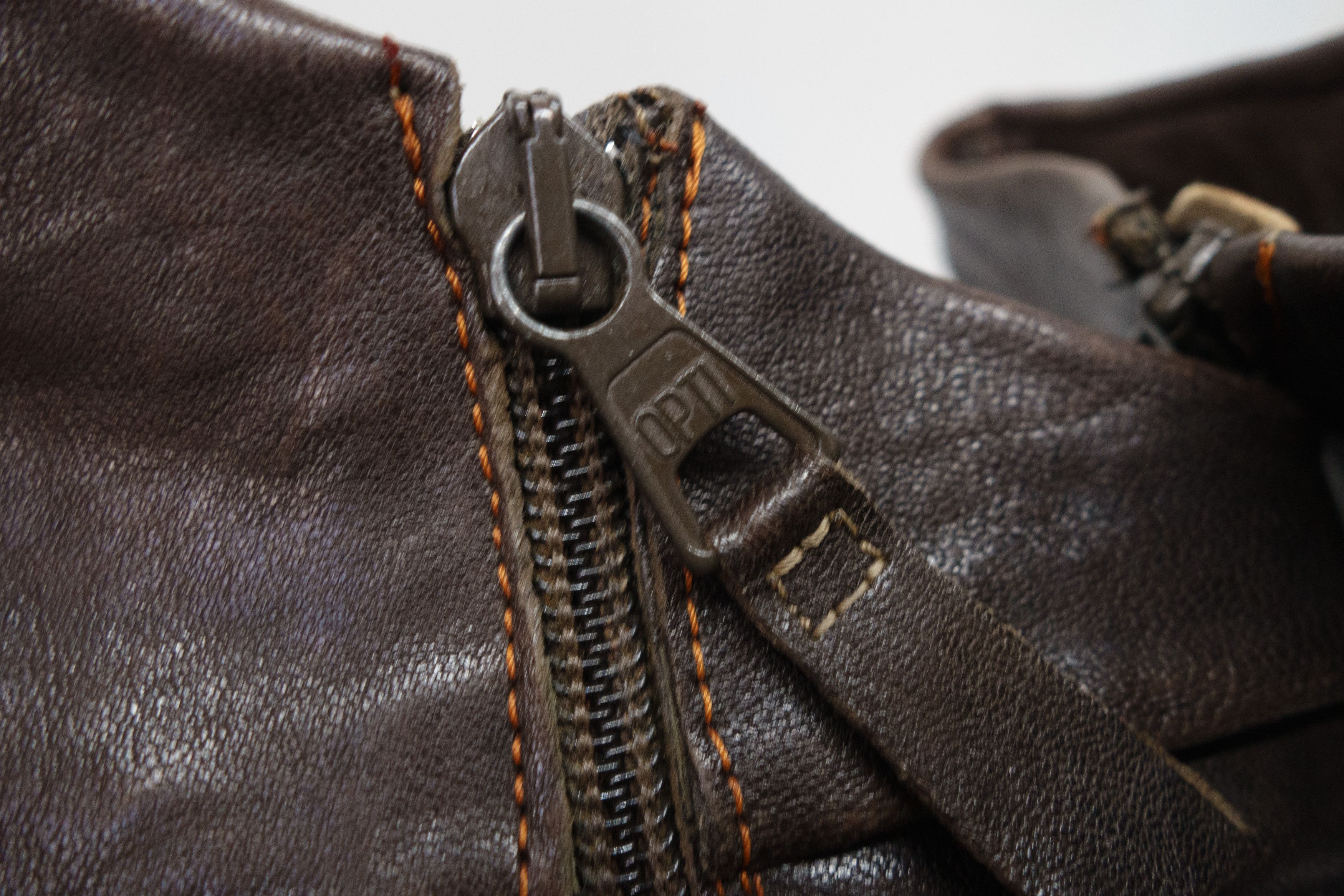 A.S.98 00s Airstep Leather Slouch Cossacks Ankle Zip Grunge Boots Size US 8 / IT 38 - 10 Thumbnail