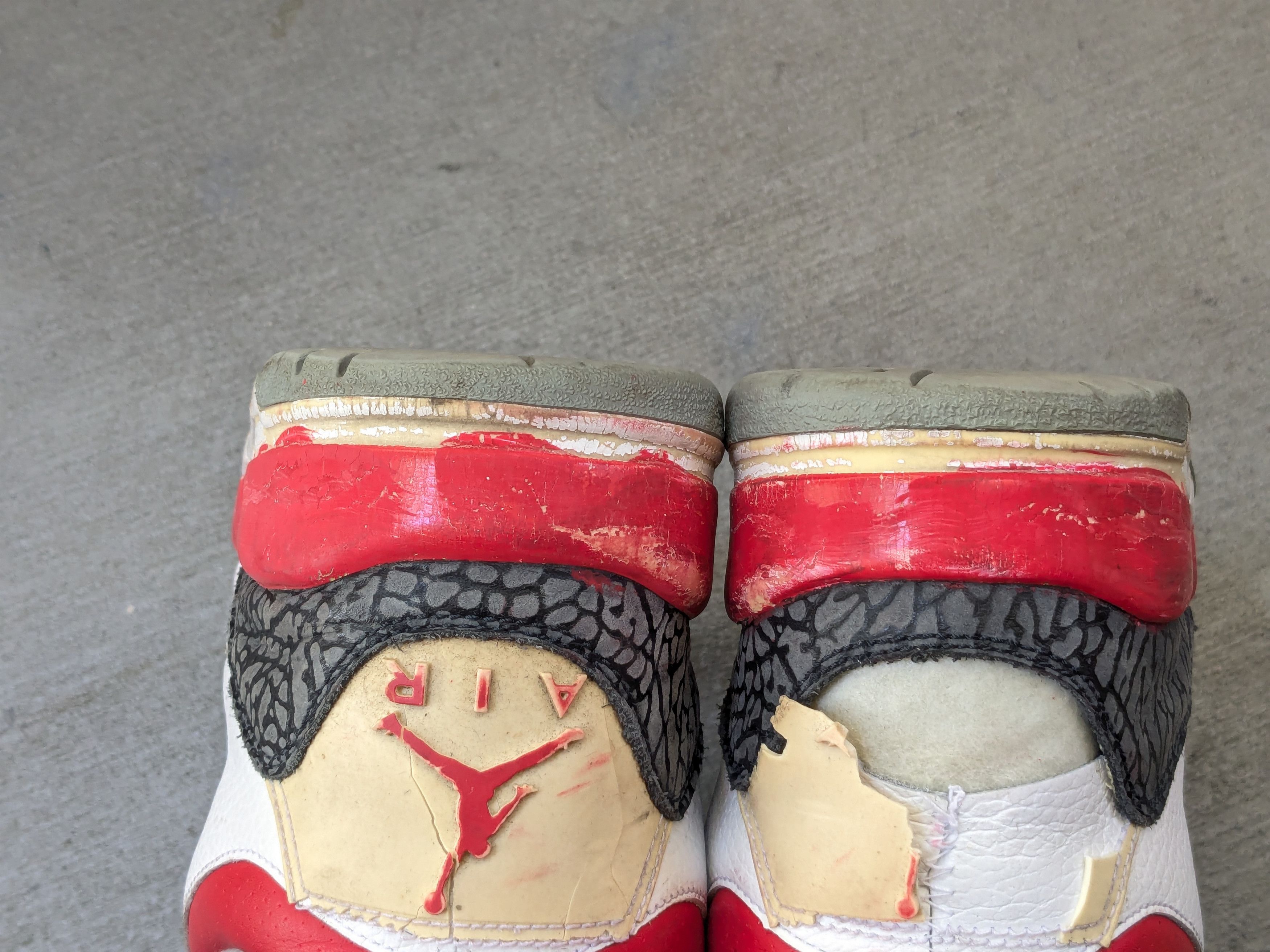 Jordan Brand Nike Air Jordan 3 Retro Fire Red 2007 136064-161 10 White Size US 10 / EU 43 - 15 Thumbnail