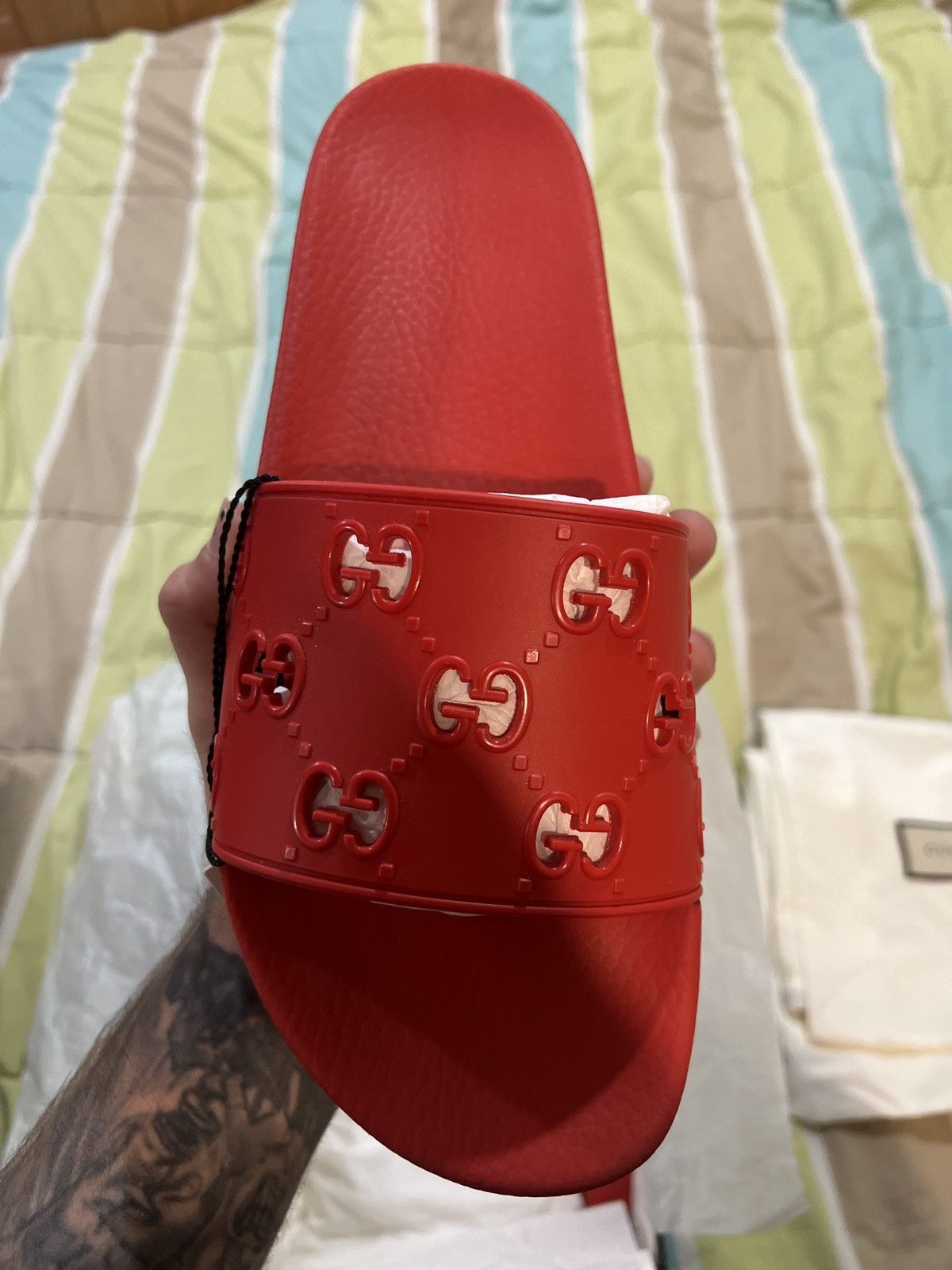 Gucci Gucci slides Size US 11 / EU 44 - 9 Thumbnail