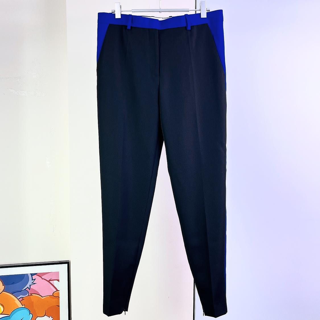 Celine Celine Wool Colorblock Pants Size 38 Size 27" / US 4 / IT 40 - 1 Thumbnail