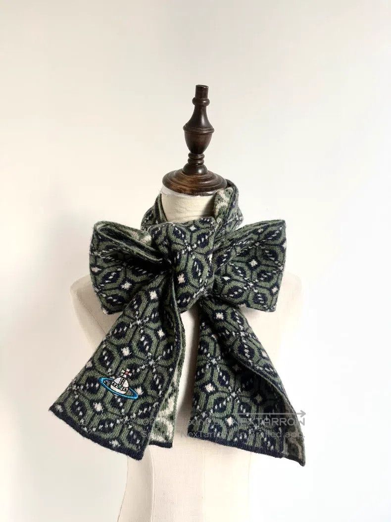 Vivienne Westwood Vivienne Westwood Vintage Green Double-Sided Diamond Patte Size ONE SIZE - 2 Thumbnail