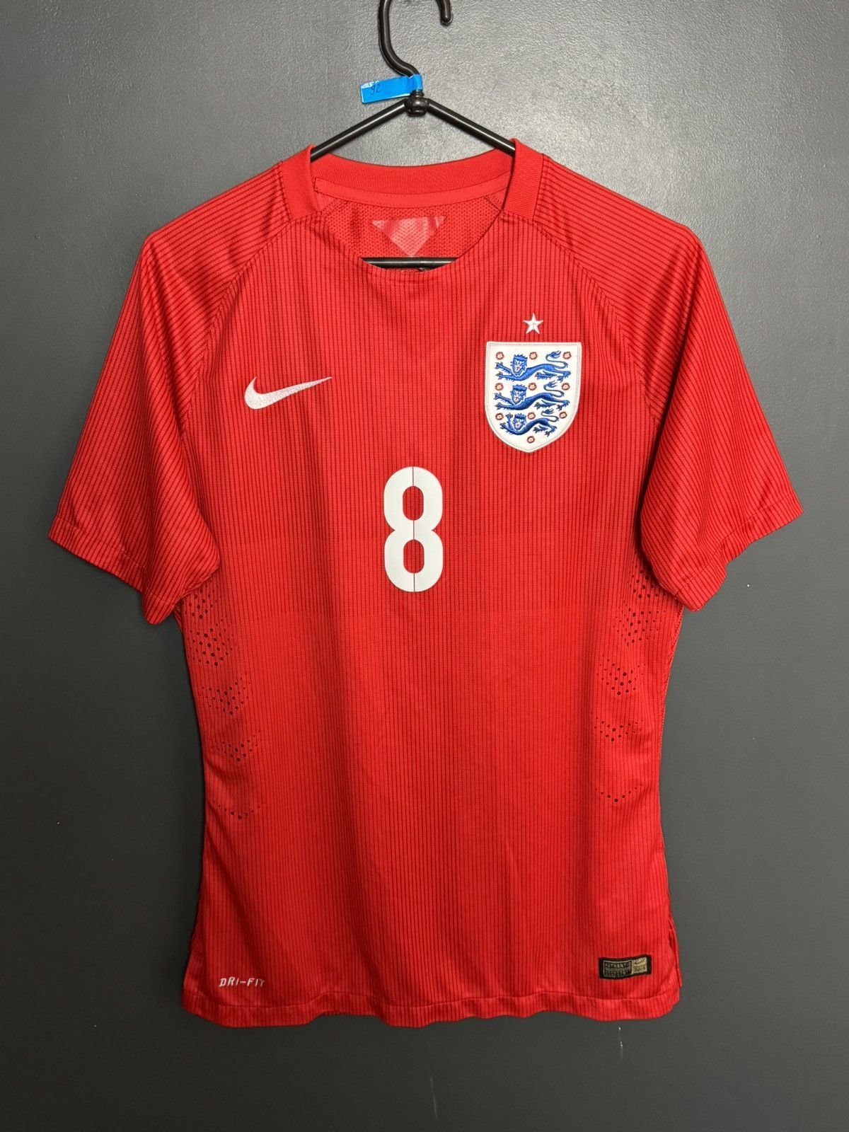 Nike England National Team 14/15 Away Player Issue Football Shirt Size US M / EU 48-50 / 2 - 1 Thumbnail