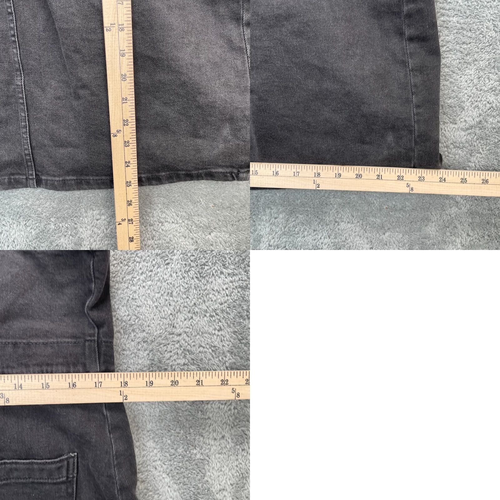 Gap VINTAGE Gap Dress Womens 6P Black Mini Denim Sweetheart Neck Sleeveless Button Front Size M / US 6-8 / IT 42-44 - 8 Thumbnail
