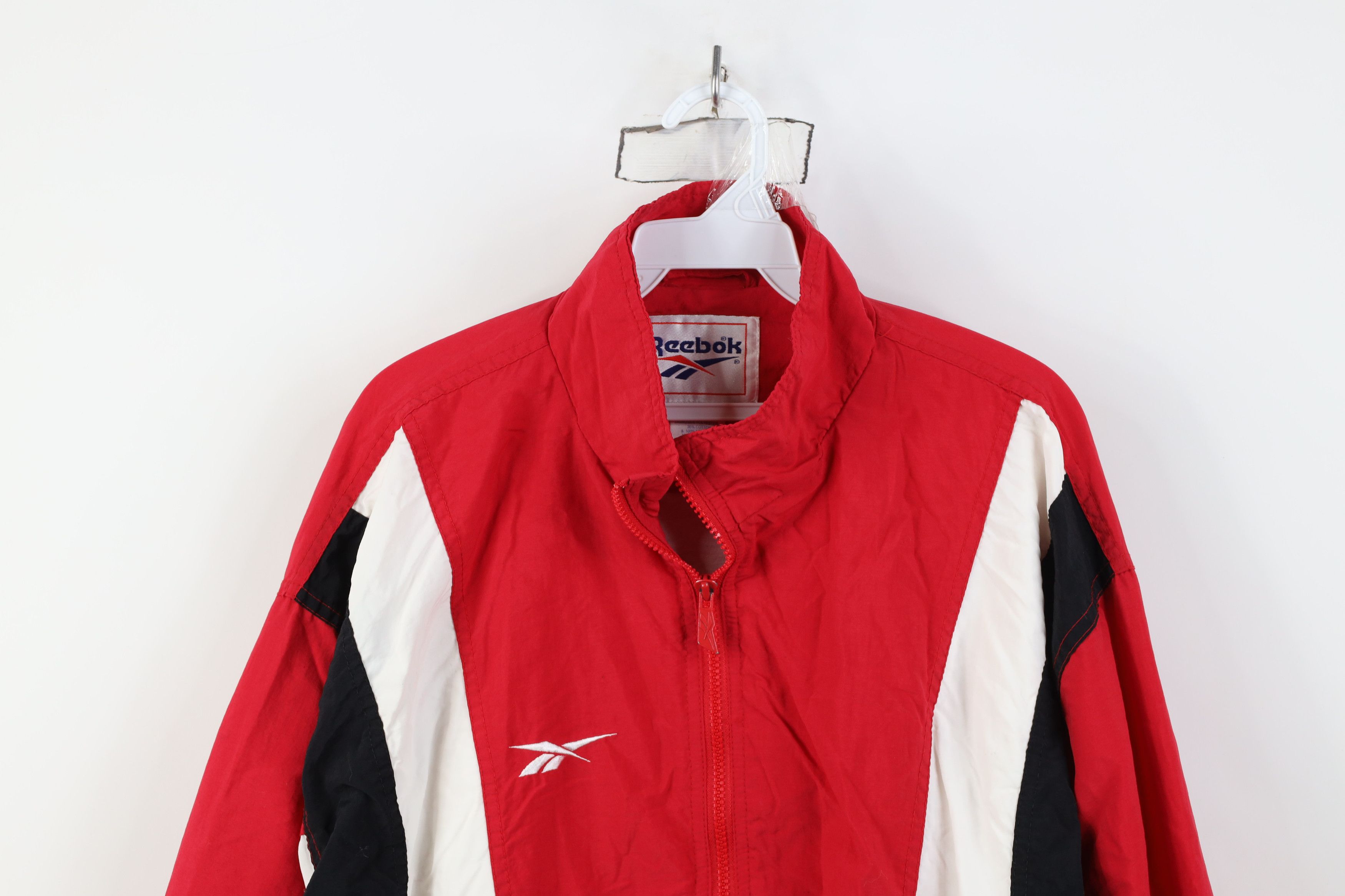 Reebok Vintage 90s Reebok Green State University Bomber Jacket Size US L / EU 52-54 / 3 - 2 Thumbnail