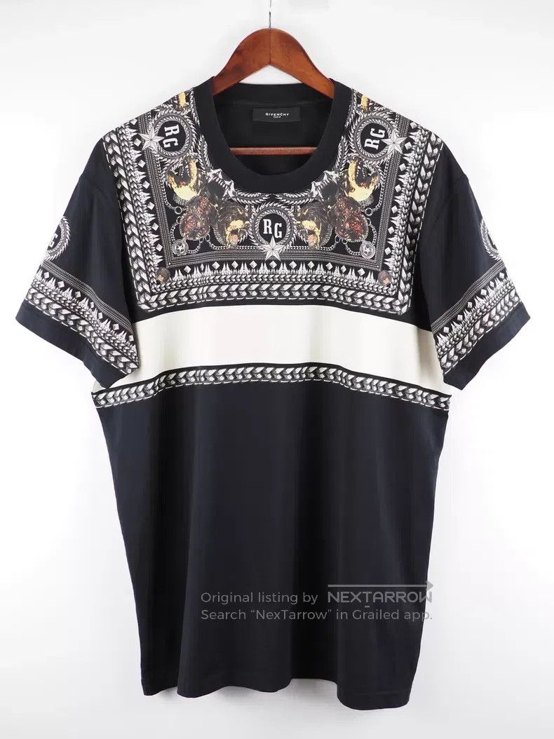 Givenchy Givenchy Black half skirt dog short-sleeve Size US S / EU 44-46 / 1 - 4 Thumbnail