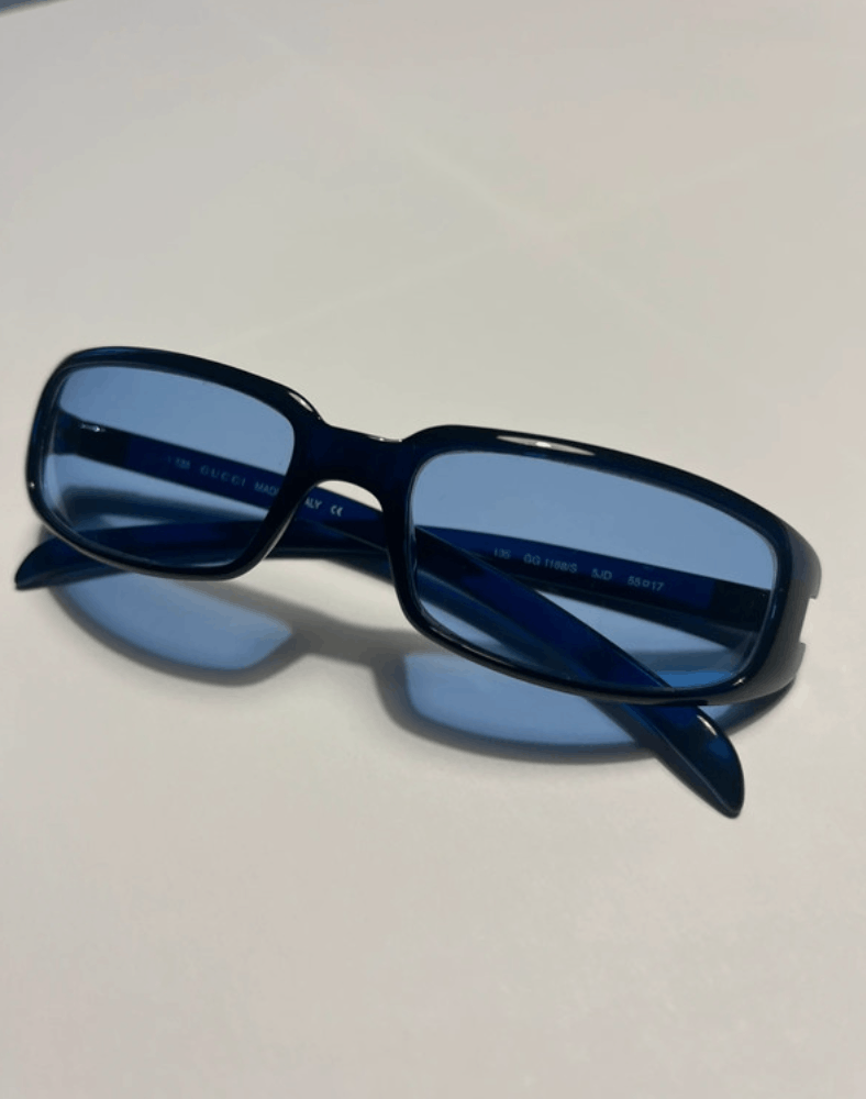 Tom Ford GUCCI Sunglasses GG 1188 Shield Rimless 90s Wrap Vintage Size ONE SIZE - 1 Thumbnail