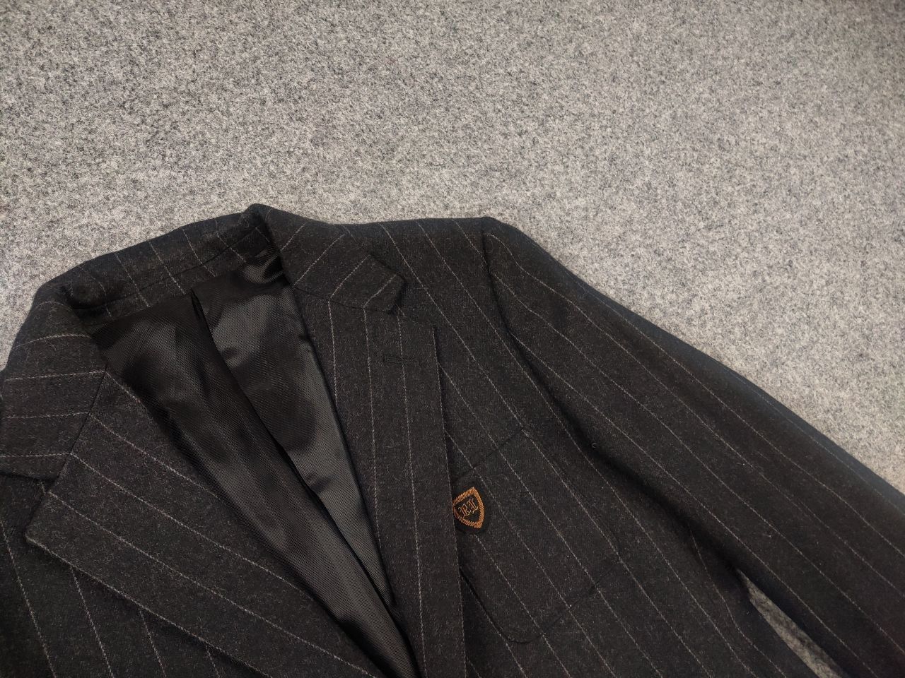 Polo Ralph Lauren Polo Ralph Lauren Wool Pin Stripe Blazer Jacket Vintage RRL Size US M / EU 48-50 / 2 - 6 Thumbnail
