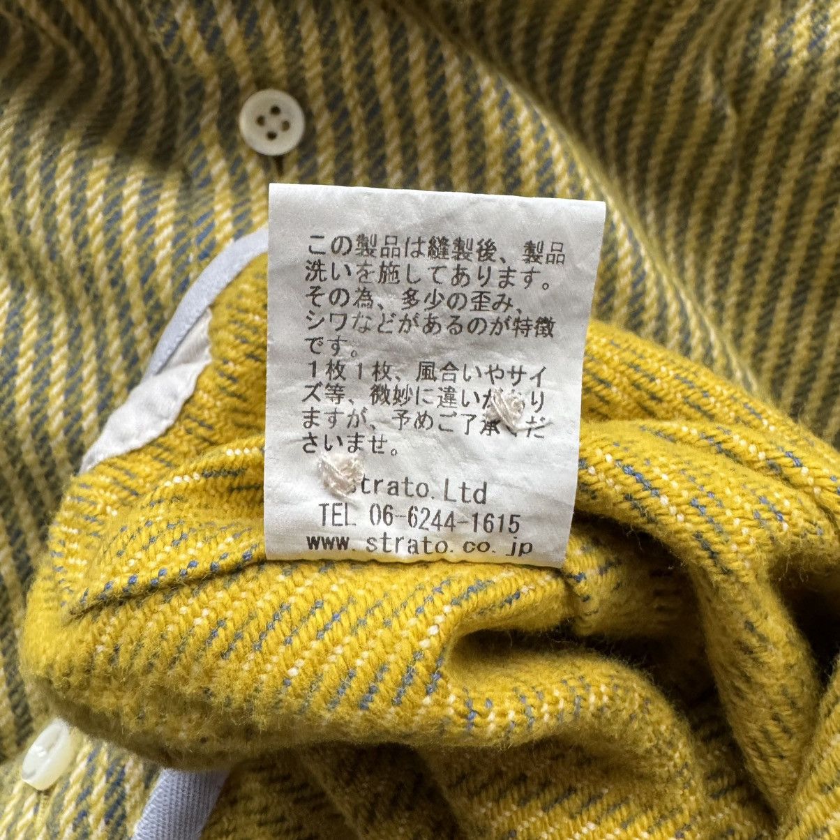 Japanese Brand AW14 Maillot Nel MAS-108 Stripe Button Shirt Size US S / EU 44-46 / 1 - 12 Thumbnail
