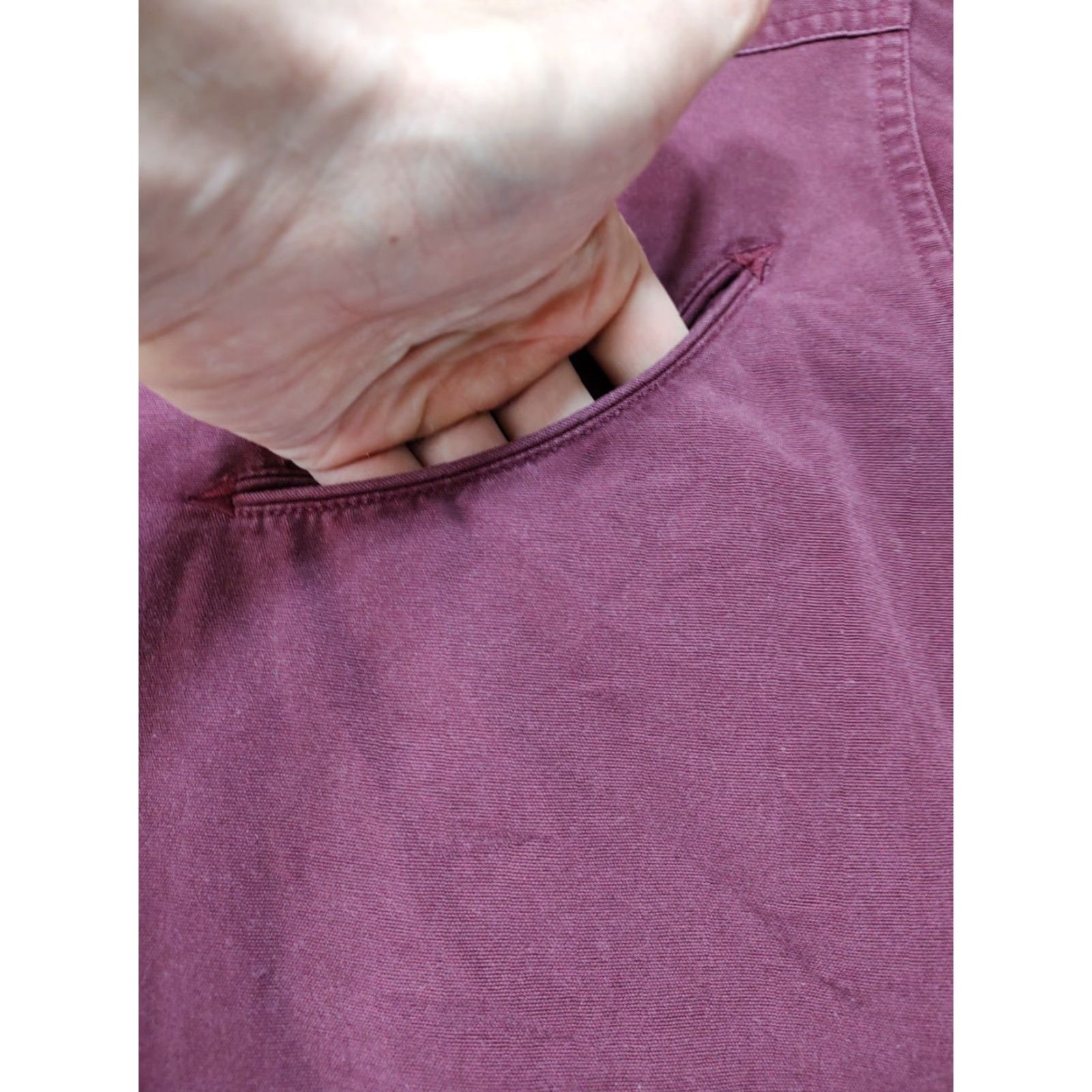 Vintage VINTAGE Cabela's Shirt Western Mens XL Burgundy Pocketed Smile Pockets Button-Up Size US XL / EU 56 / 4 - 5 Thumbnail